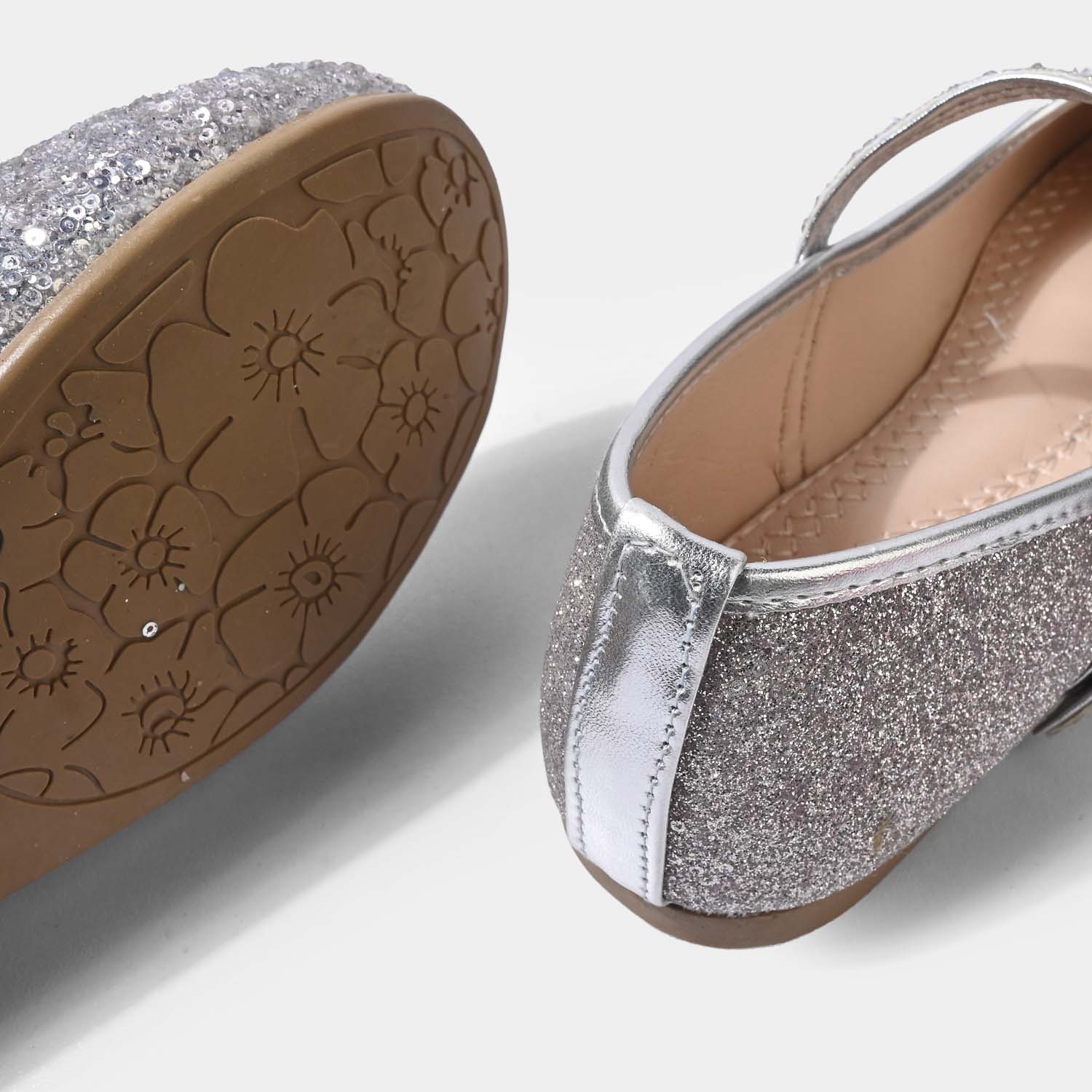 Girls Pumps 1348-GREY - Image 2