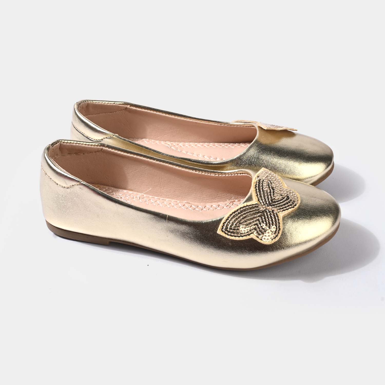 Girls Pumps 1349-GOLDEN - Image 3