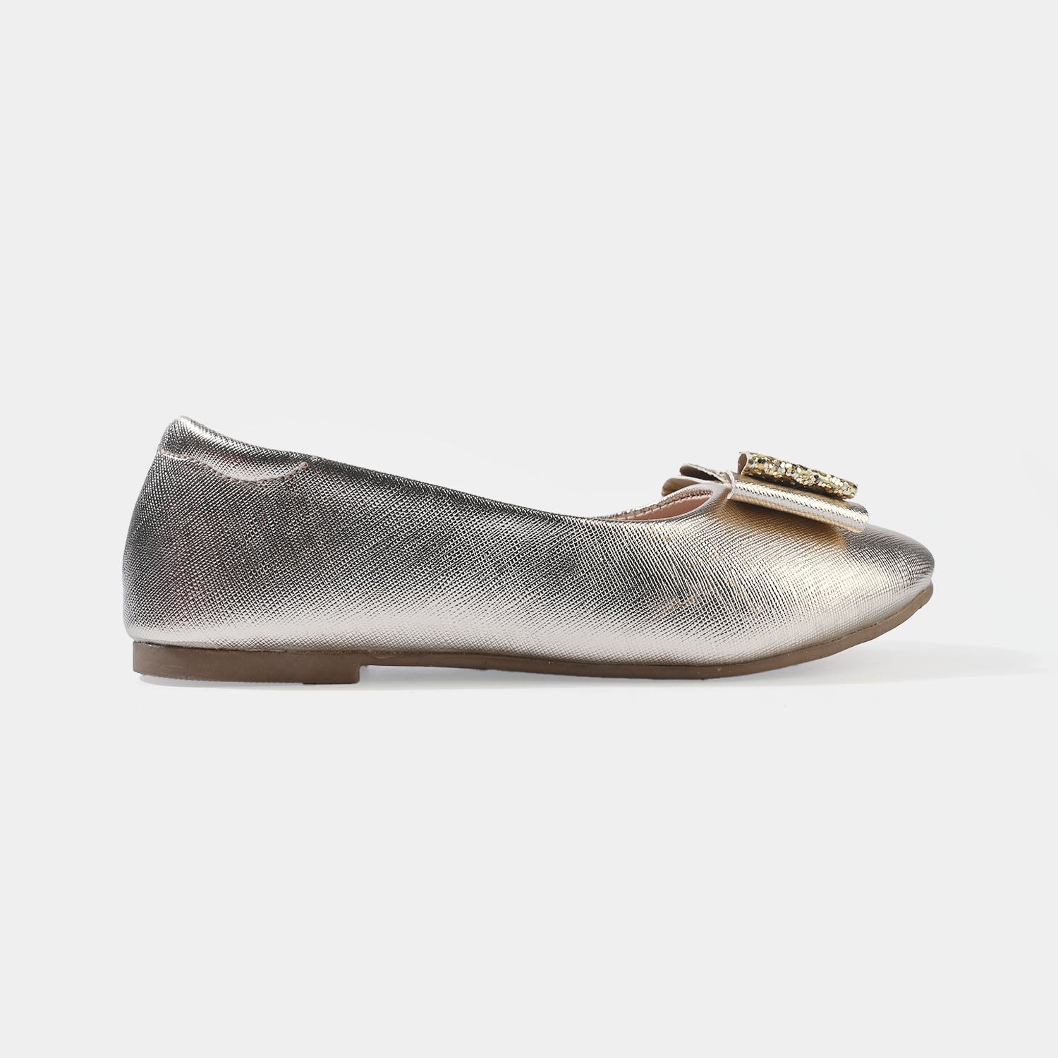 Girls Pumps 1359-Golden - Image 4