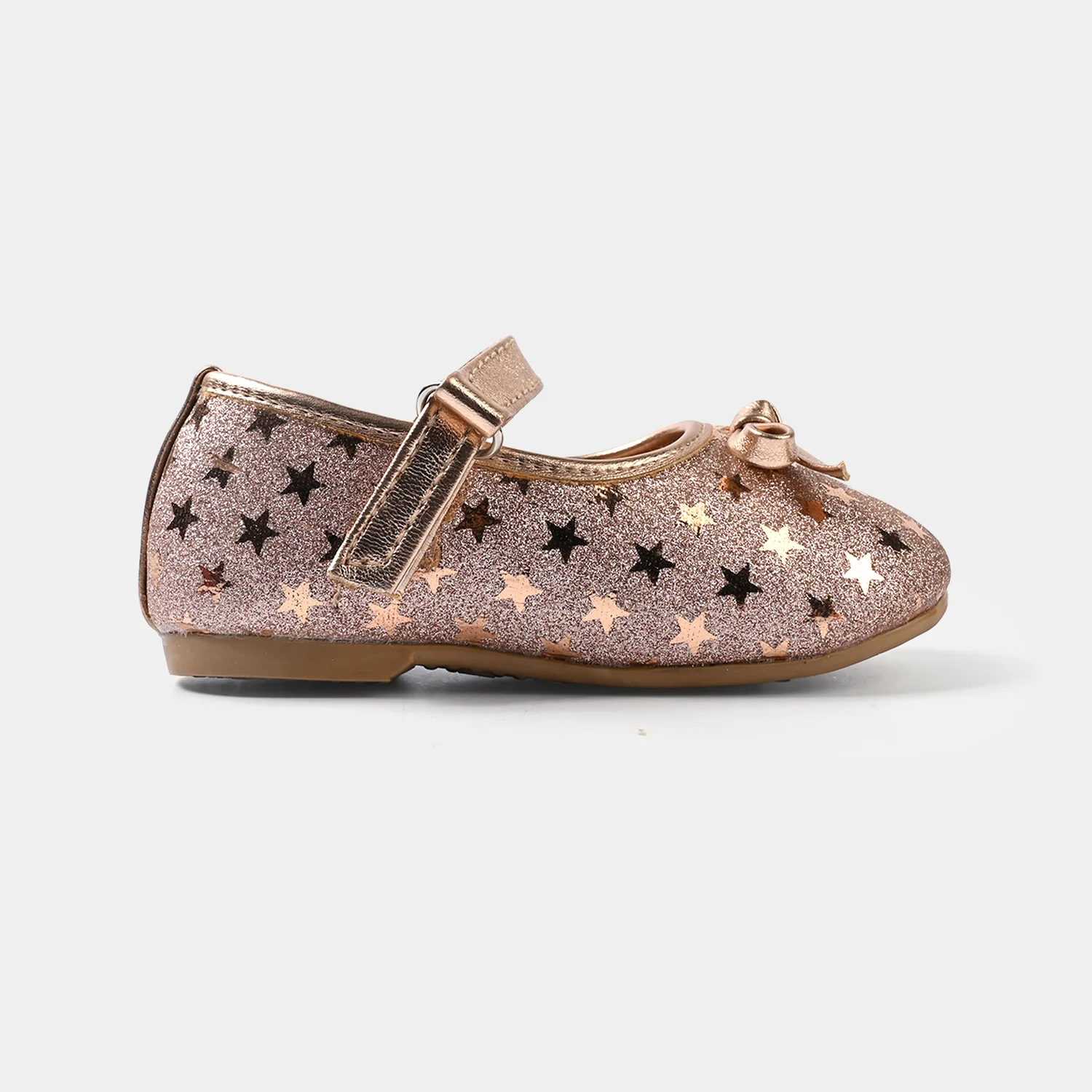 Girls Pumps 1360-CHAMPAGNE - Image 4