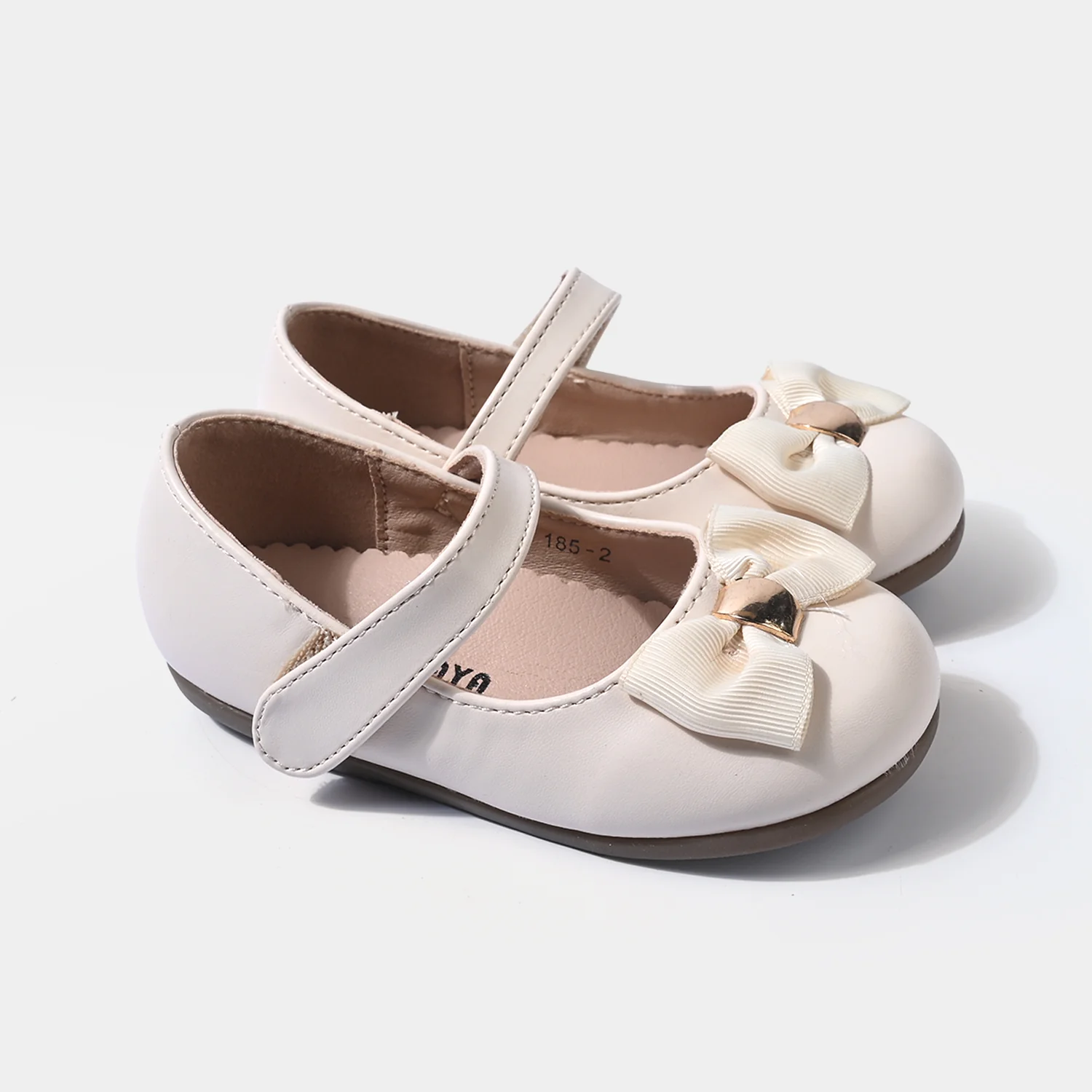 Girls Pumps 185-2-BEIGE - Image 3