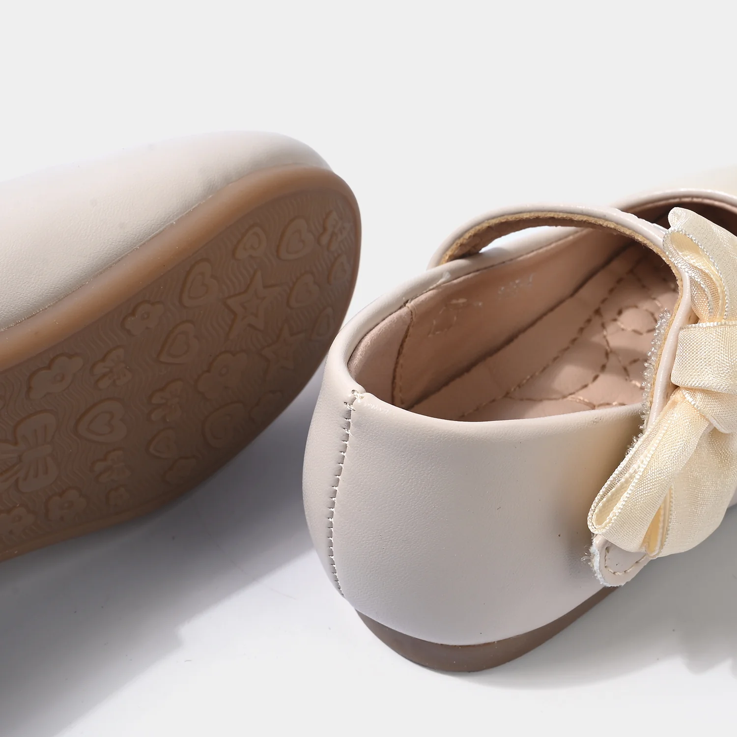 Girls Pumps 185-4-BEIGE - Image 2