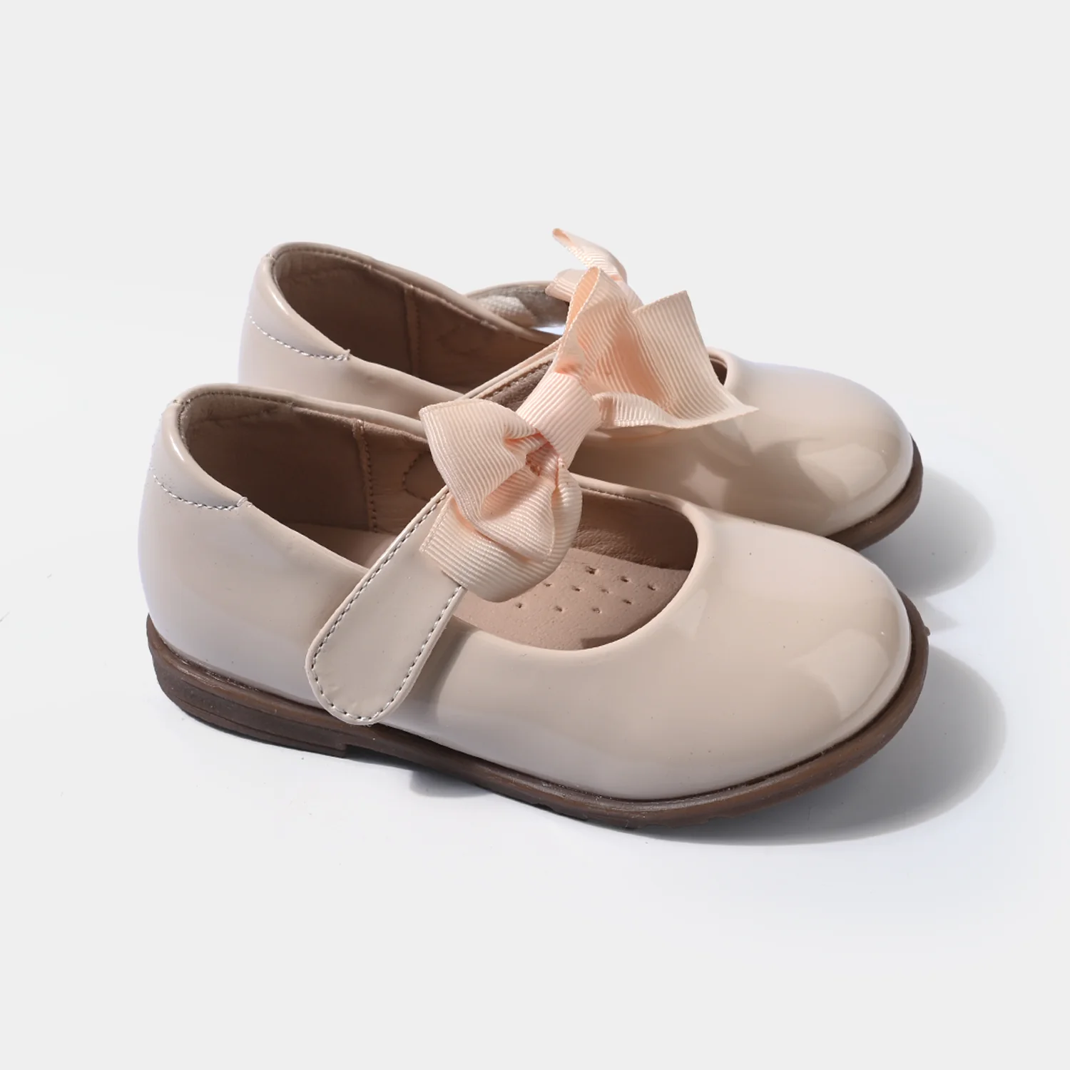 Girls Pumps 185-5-BEIGE - Image 3