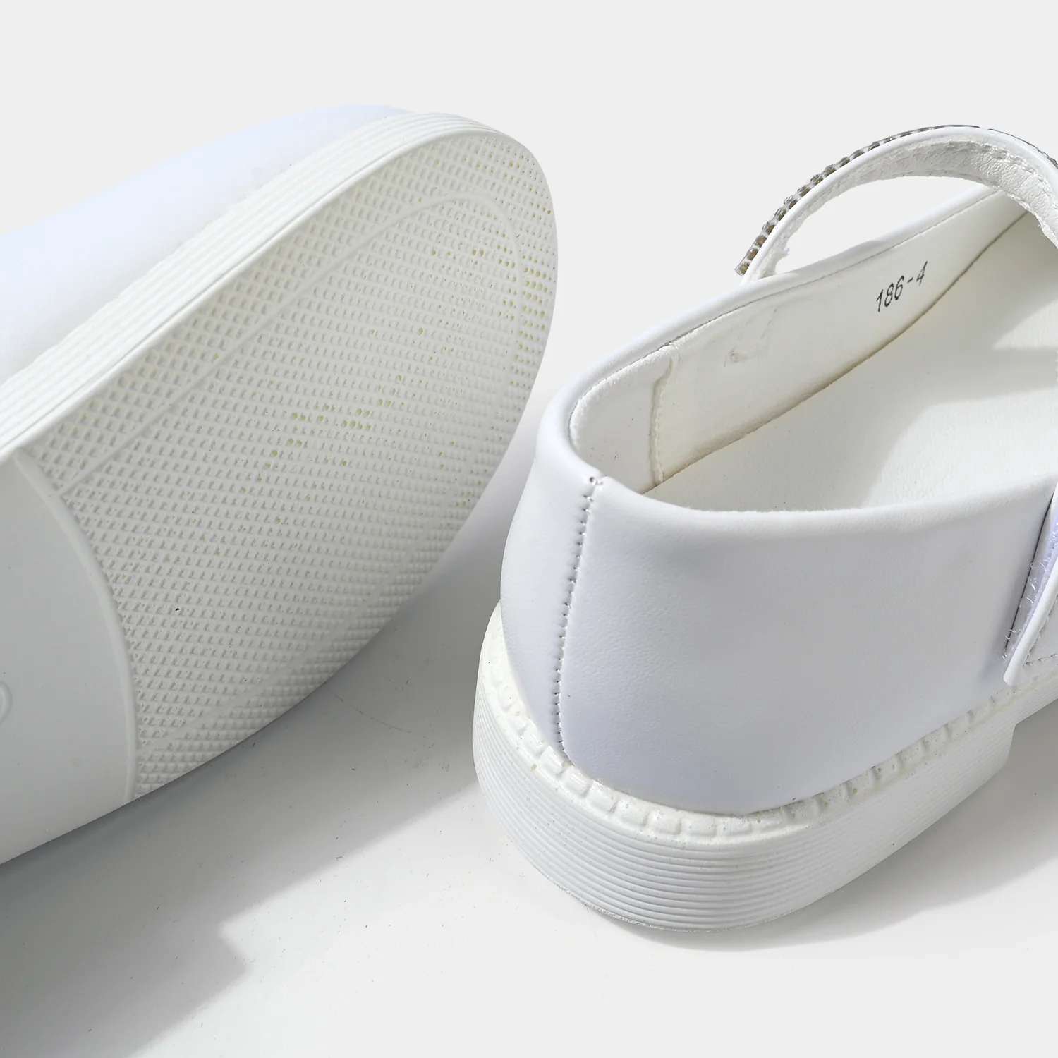 Girls Pumps 186-4-White - Image 2