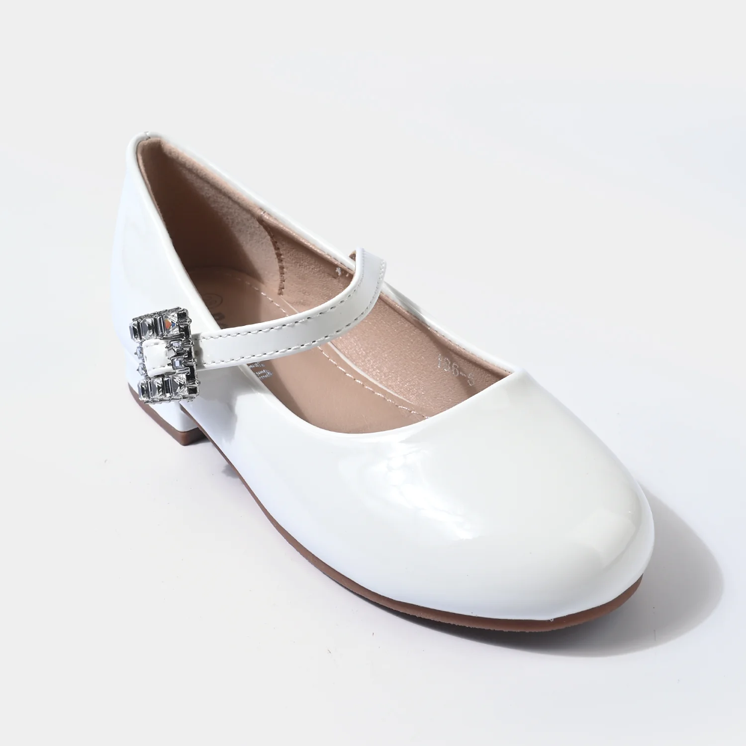 Girls Pumps 186-5-White