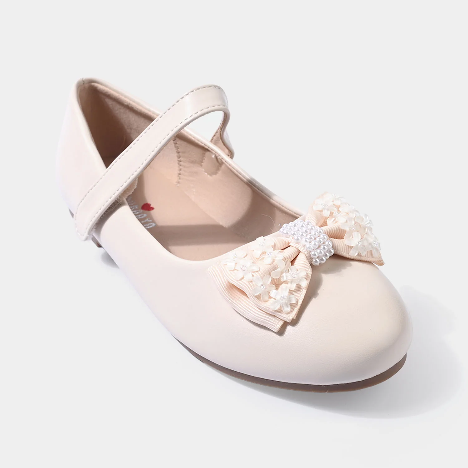 Girls Pumps 187-4-BEIGE