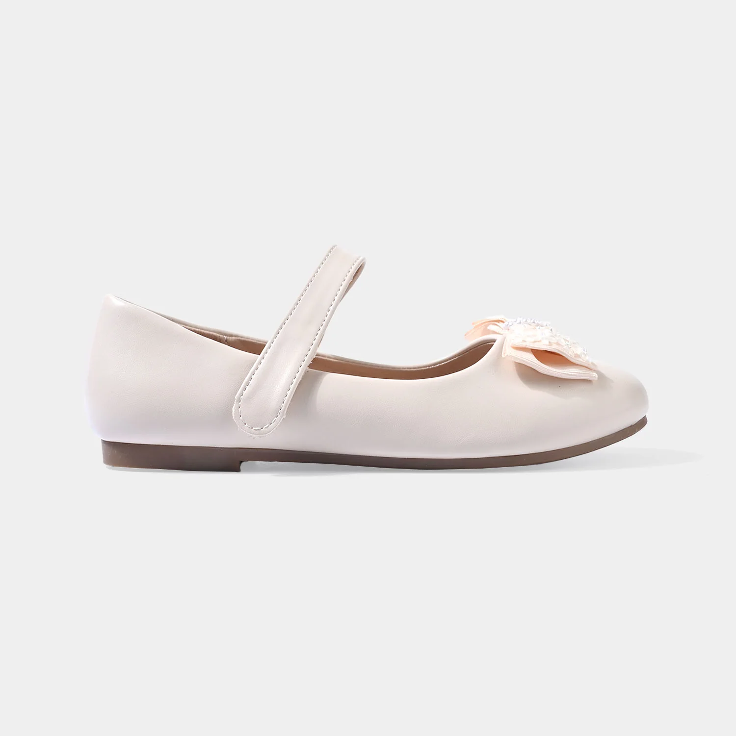 Girls Pumps 187-4-BEIGE - Image 4