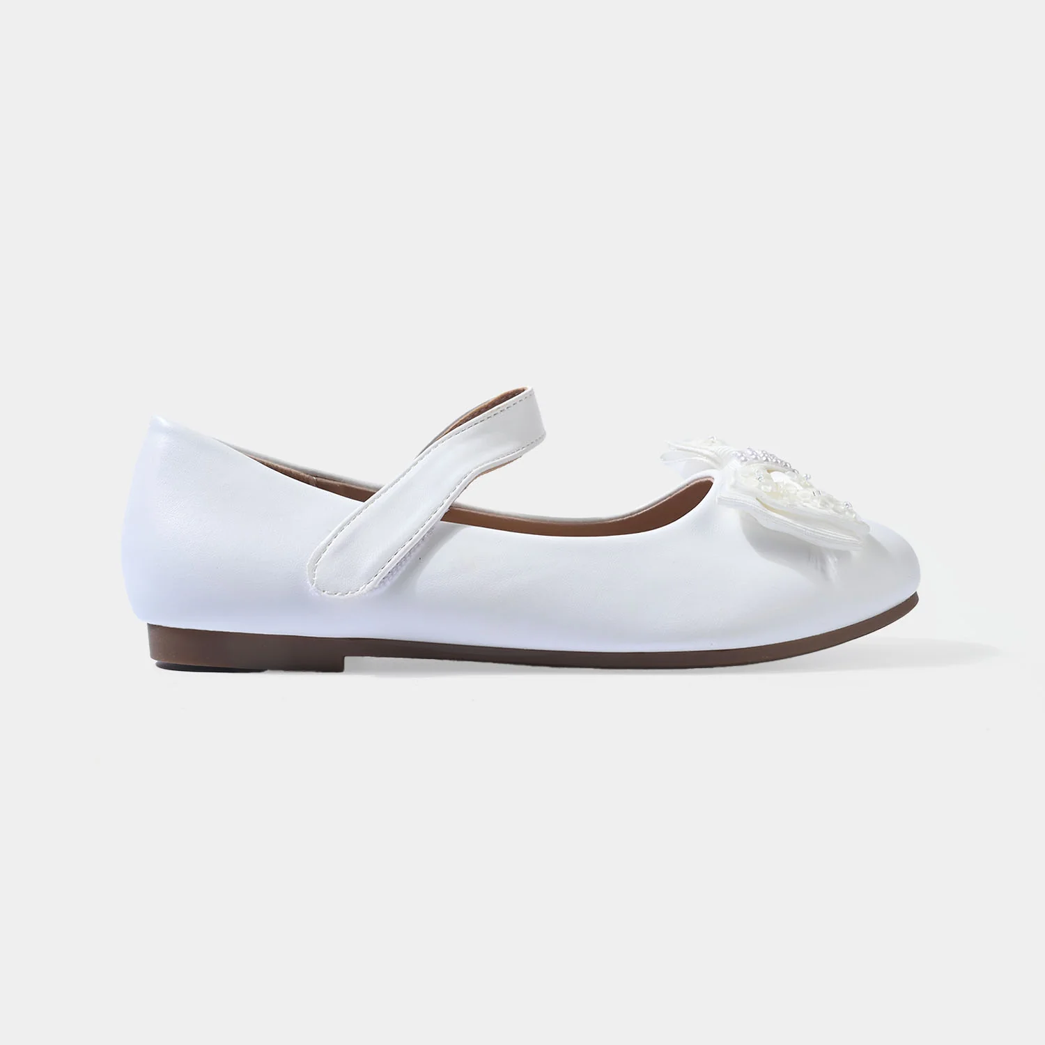 Girls Pumps 187-4-White - Image 3