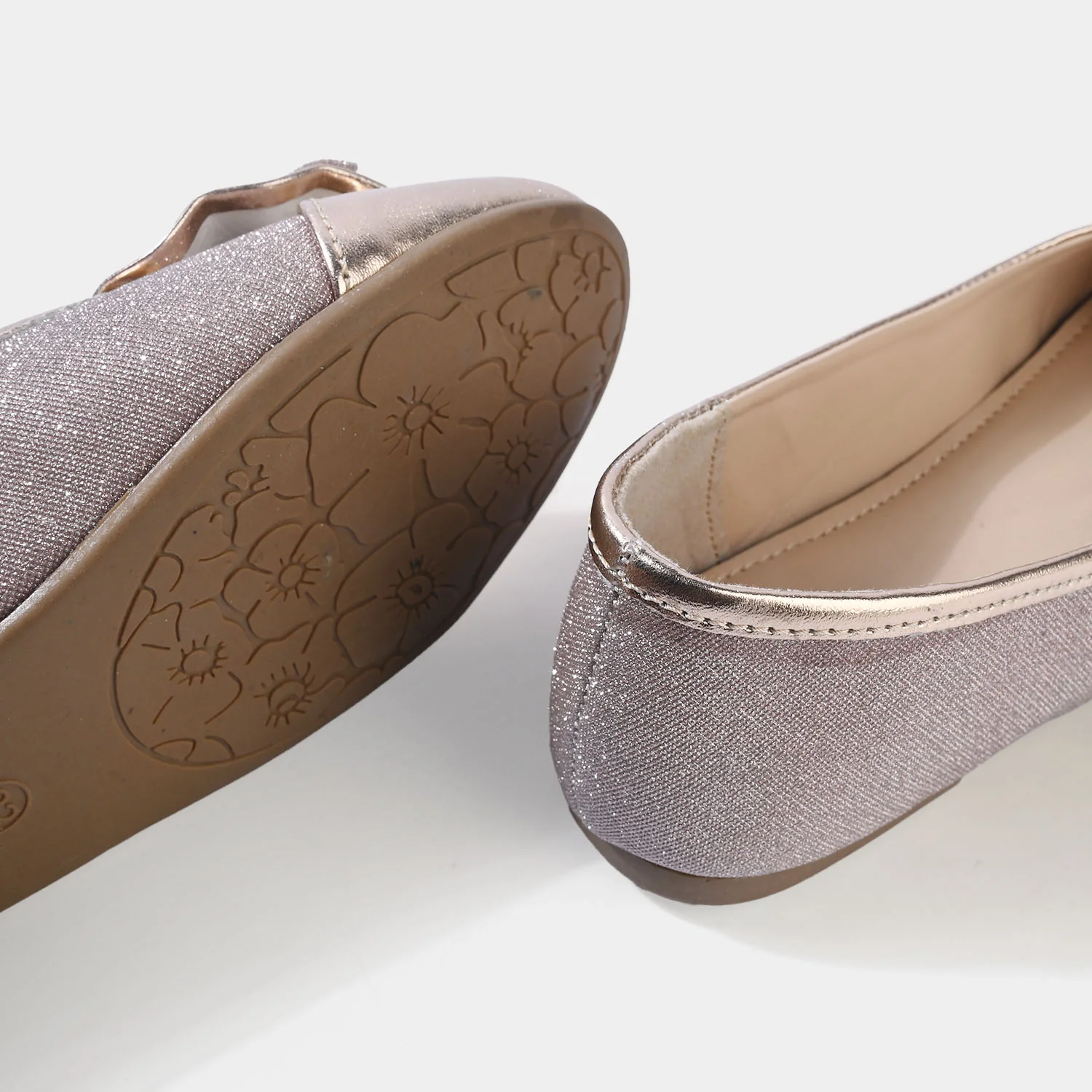 Girls Pumps AS-S01-CHAMPAGNE - Image 2