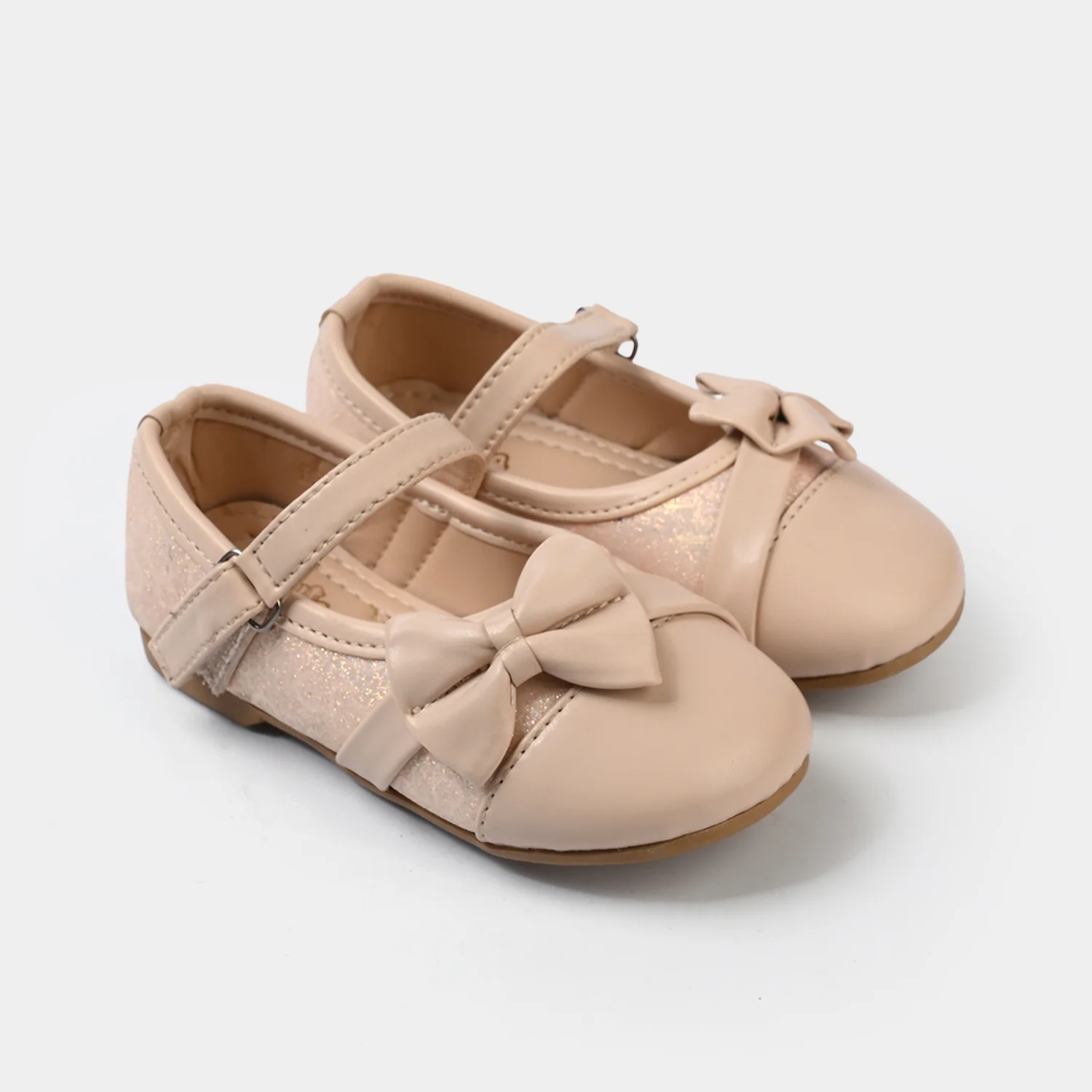 Girls Pumps BS-013-BEIGE - Image 3