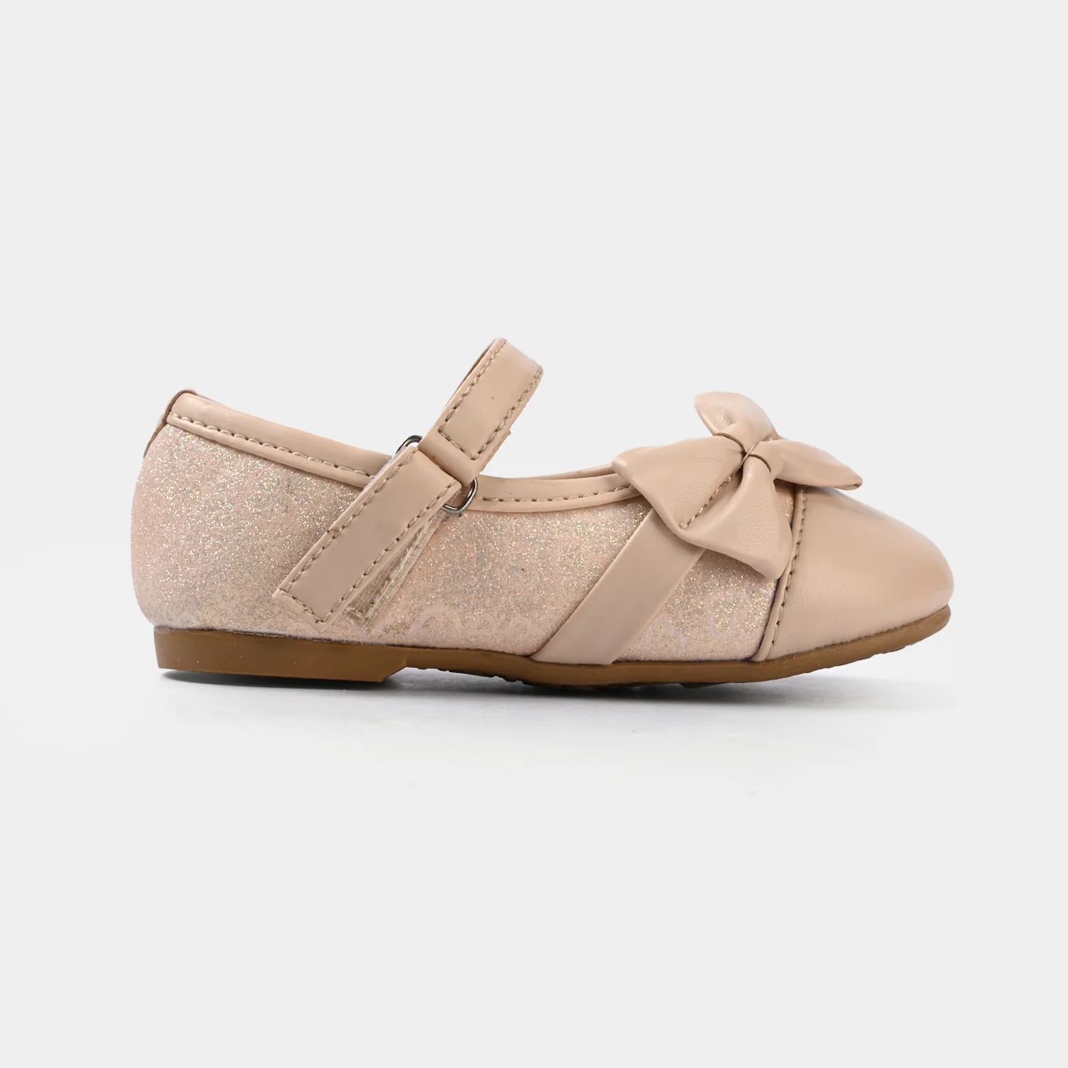 Girls Pumps BS-013-BEIGE - Image 4