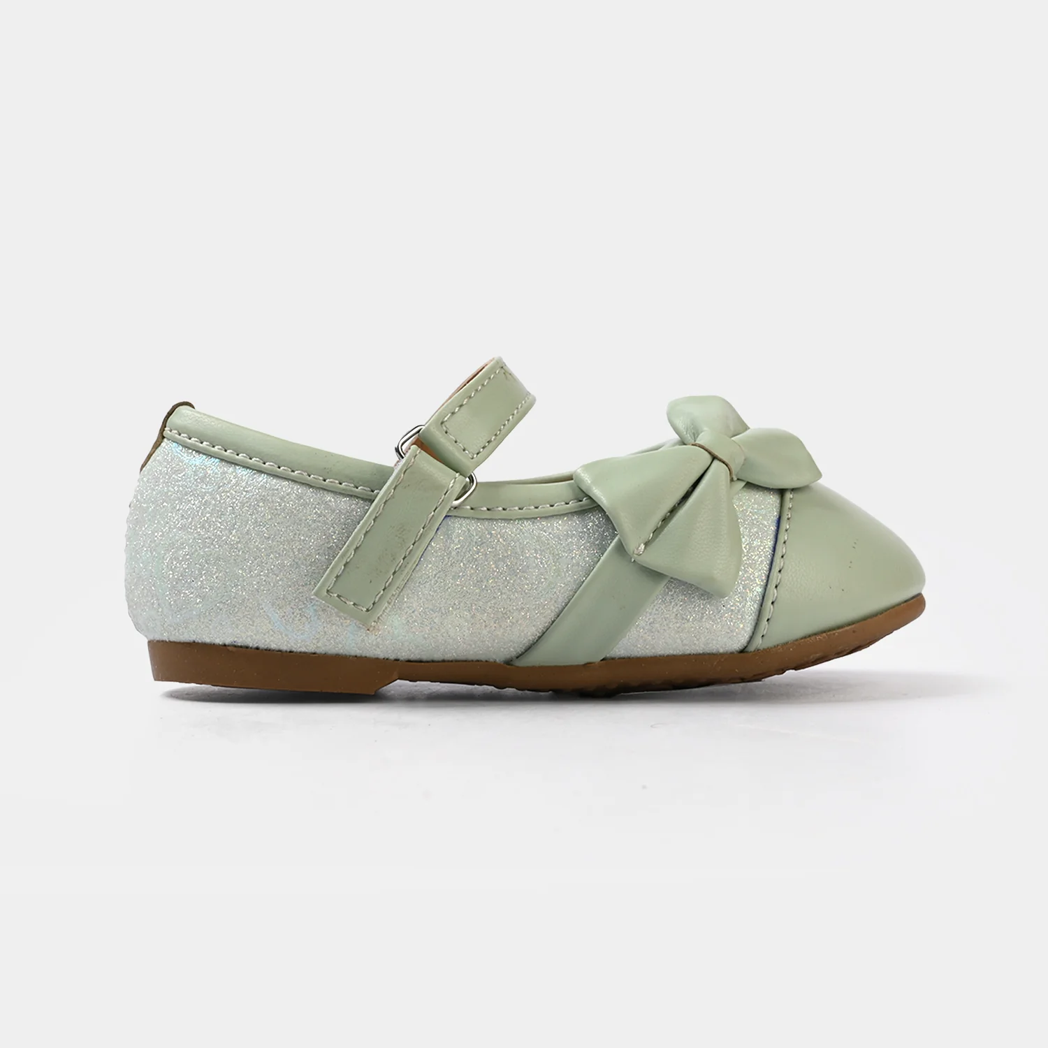 Girls Pumps BS-013-Sea Green - Image 4