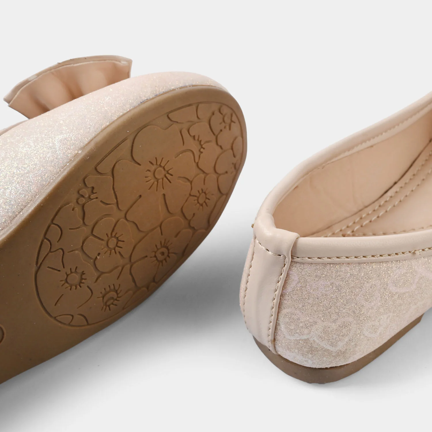 Girls Pumps BS-019-BEIGE - Image 2