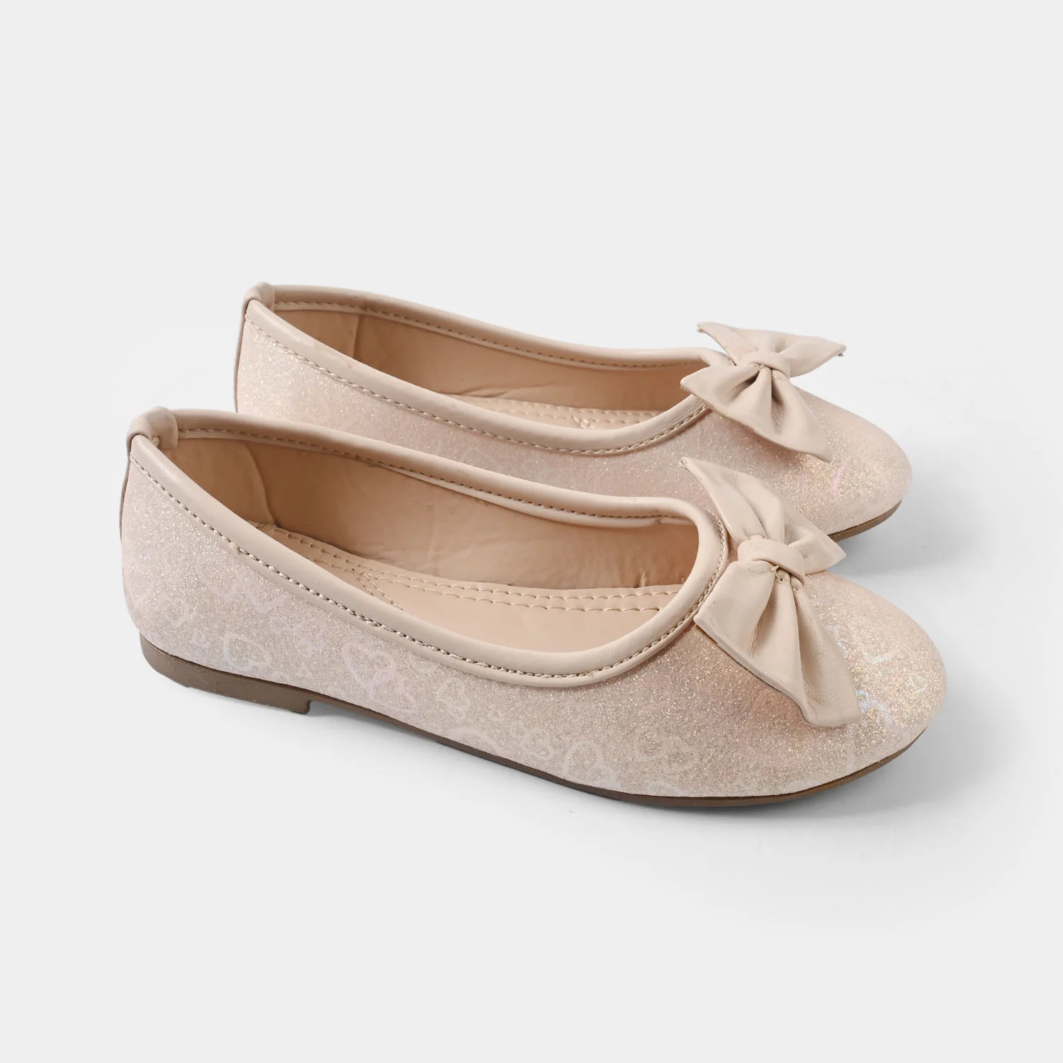 Girls Pumps BS-019-BEIGE - Image 3