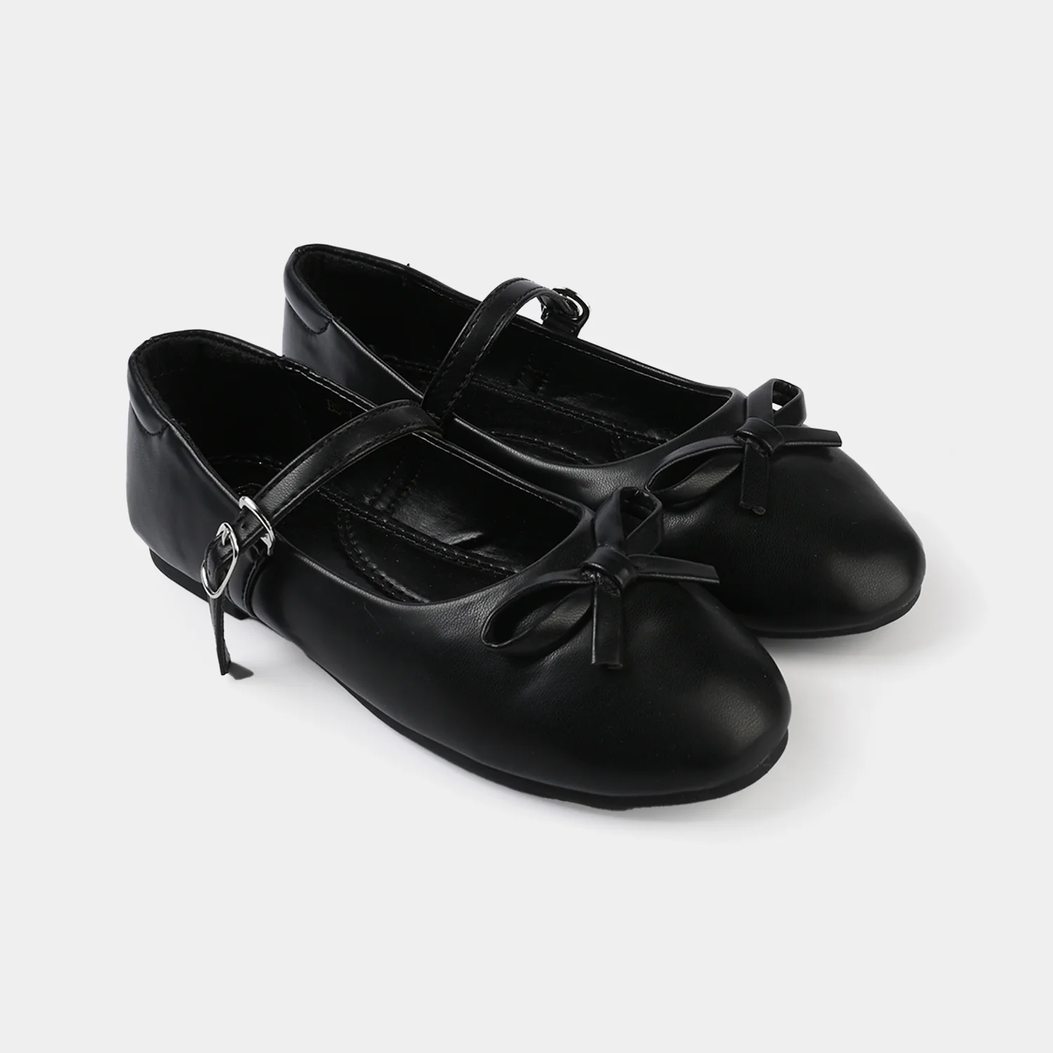 Girls Pumps BS-034-BLACK - Image 3