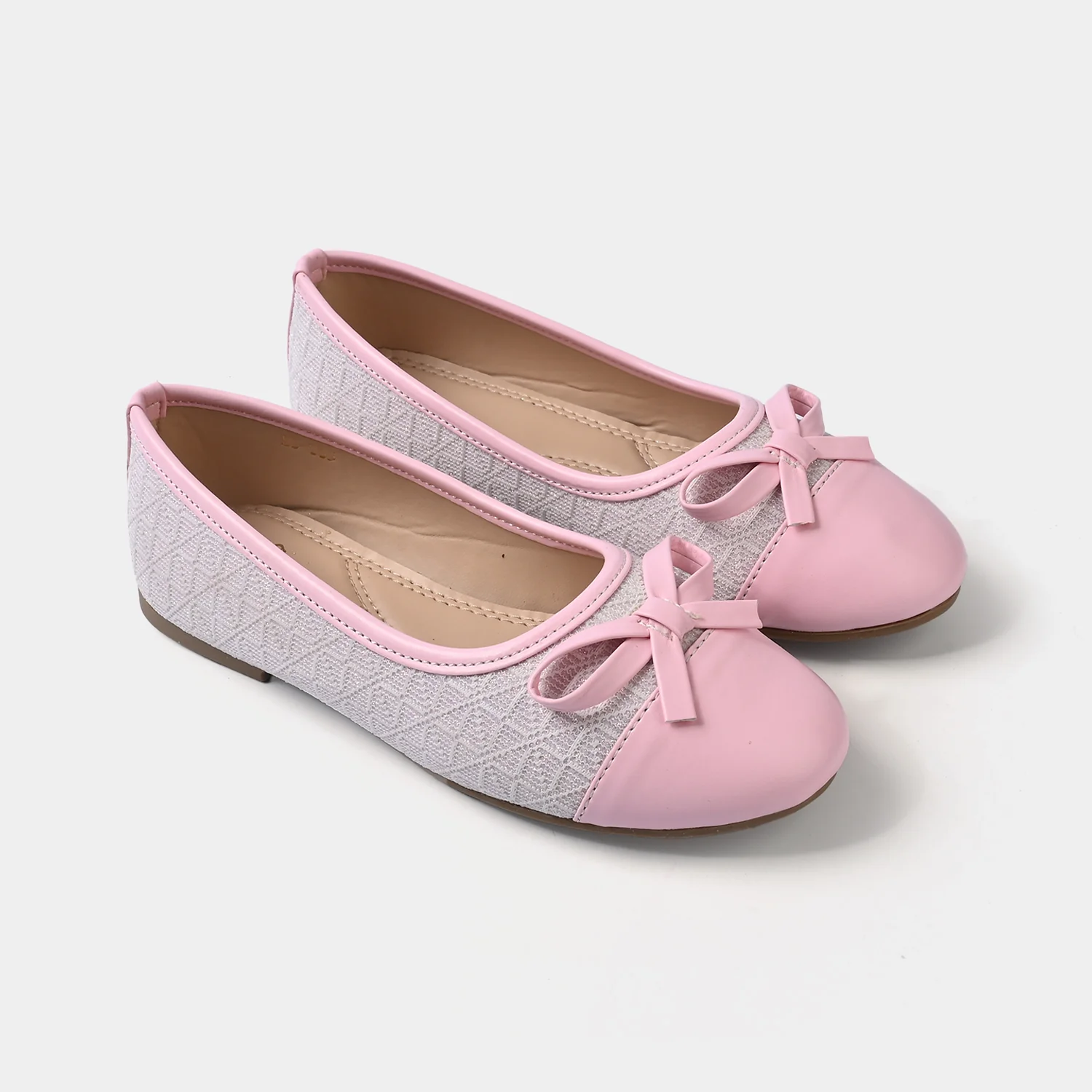 Girls Pumps BS-035-Pink - Image 3