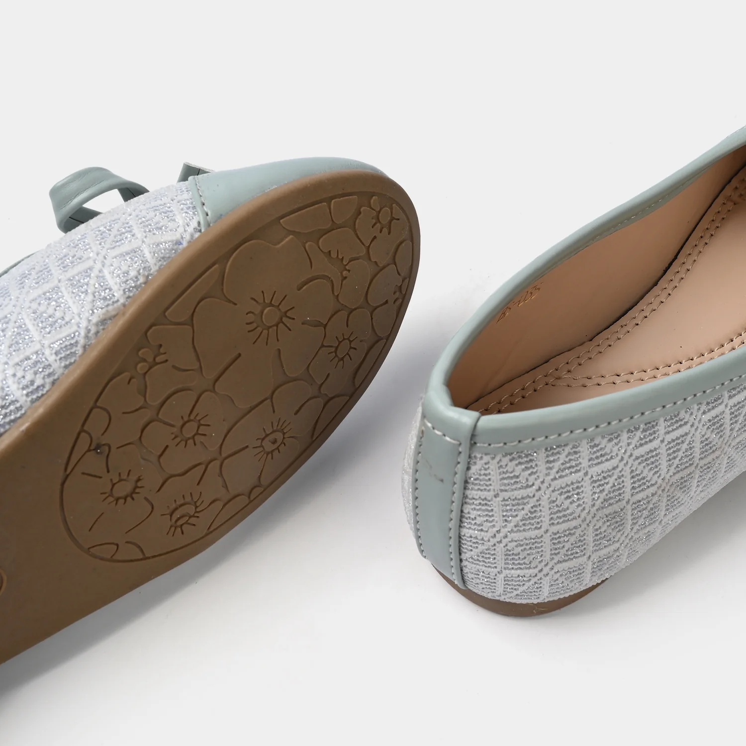 Girls Pumps BS-035-Sea Green - Image 2