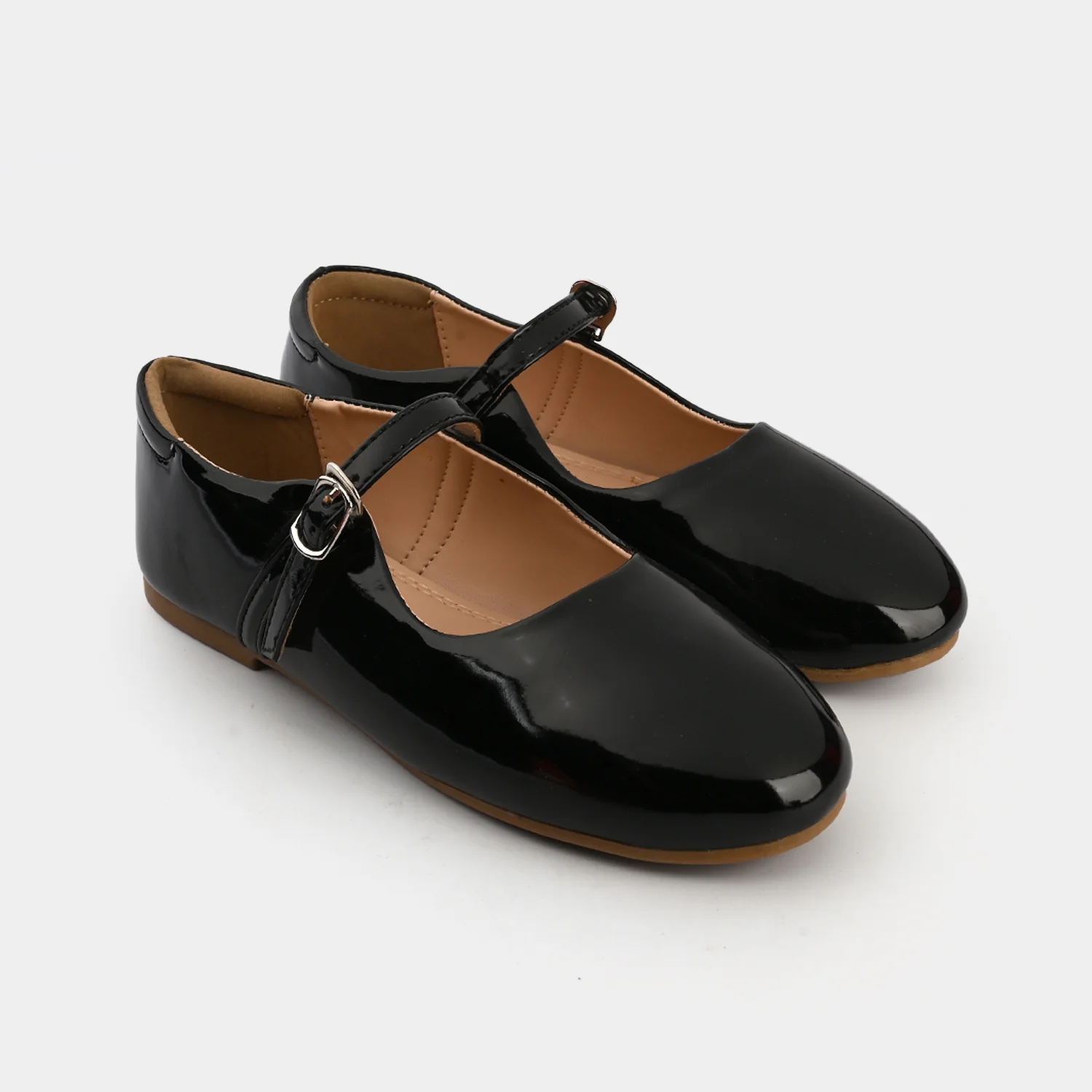Girls Pumps BS-036-BLACK - Image 3