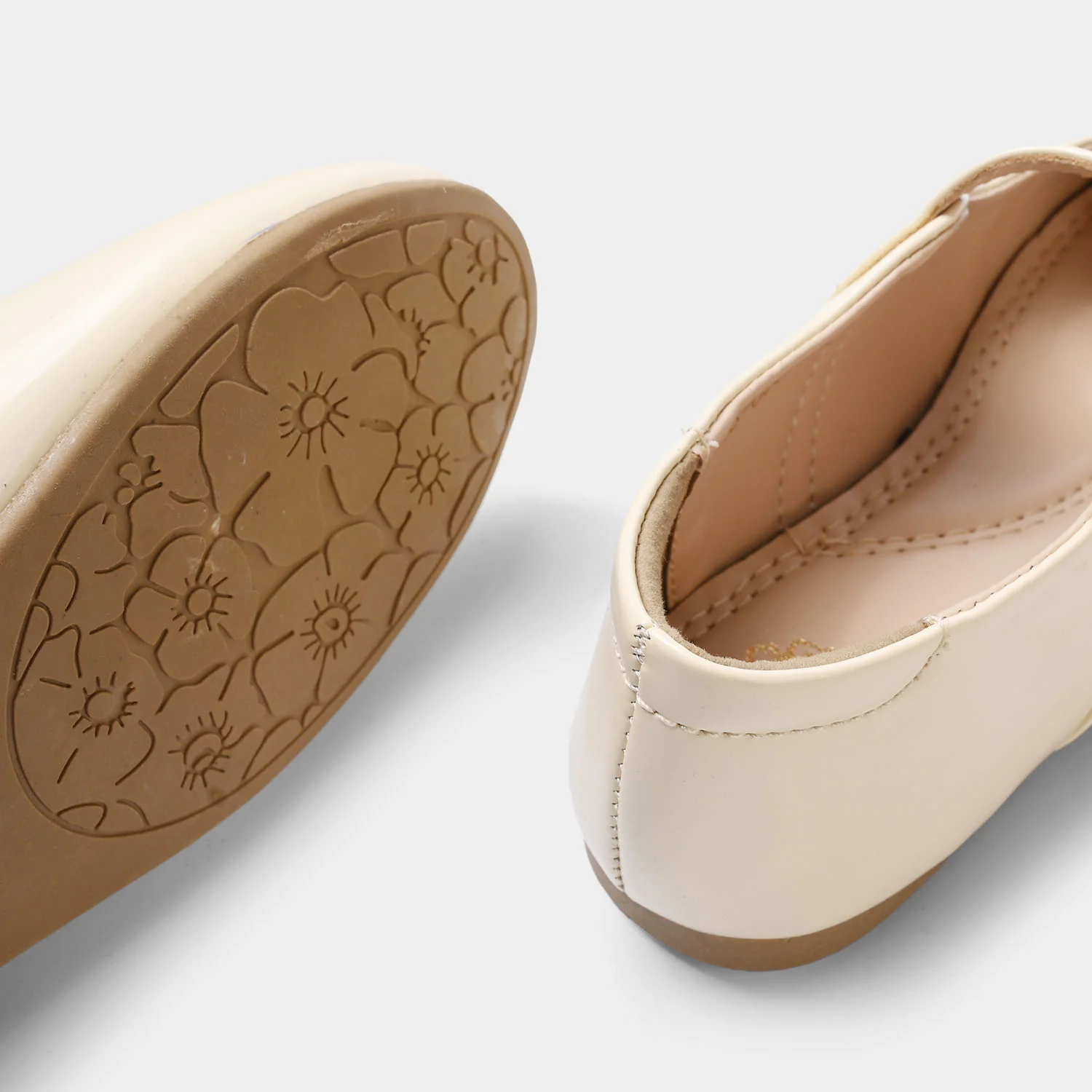 Girls Pumps BS-036-Fawn - Image 2