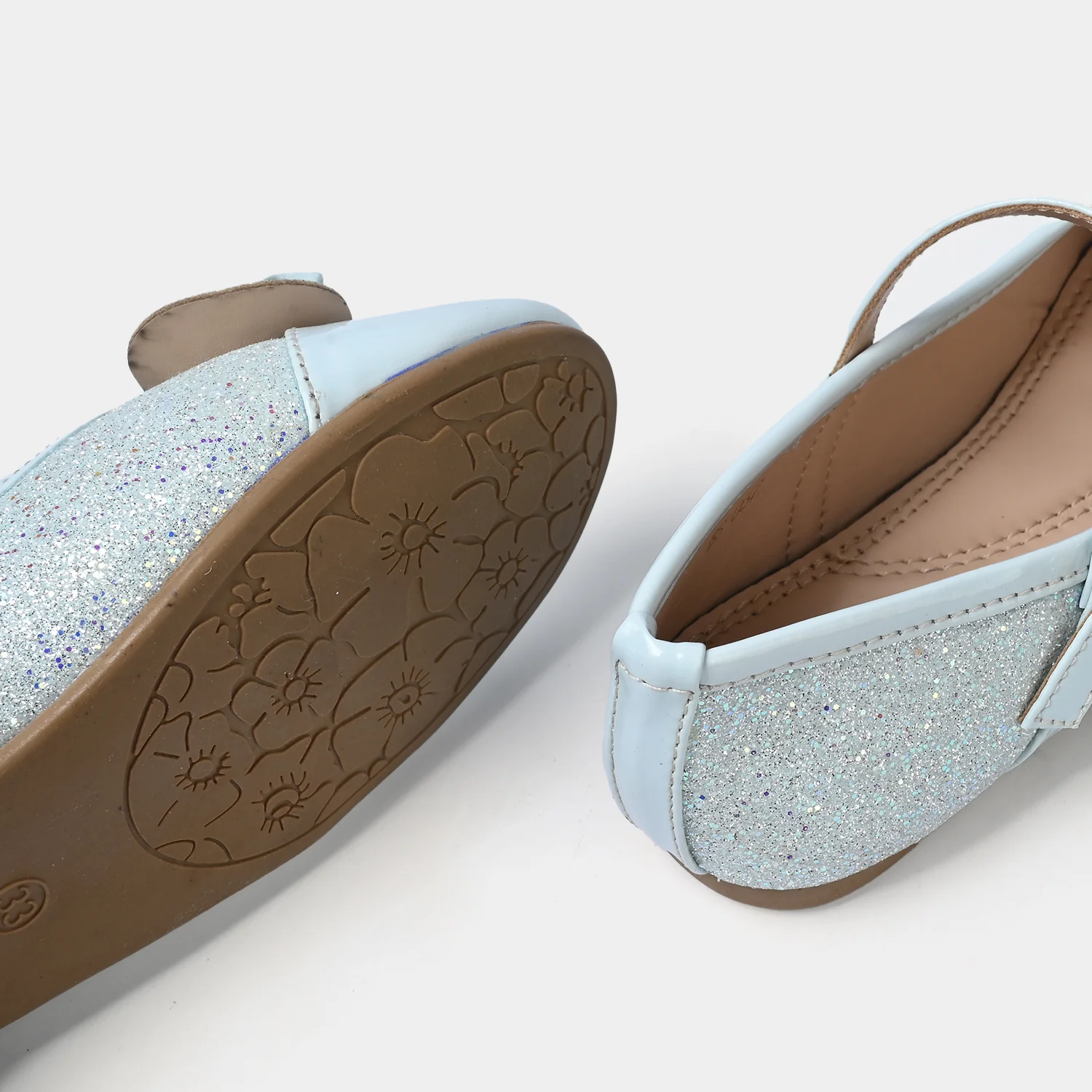 Girls Pumps BS-037-Blue - Image 2