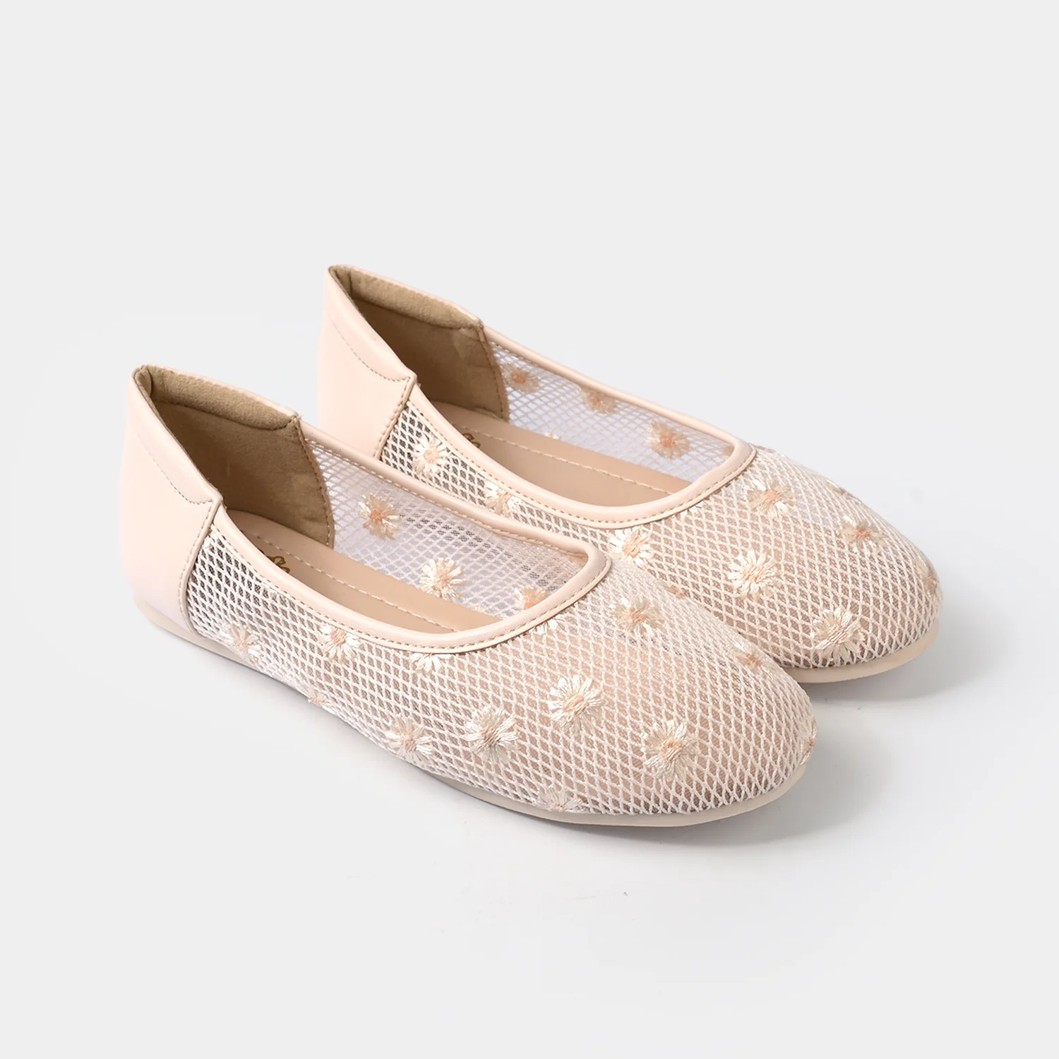 Girls Pumps BS-044-Fawn - Image 3