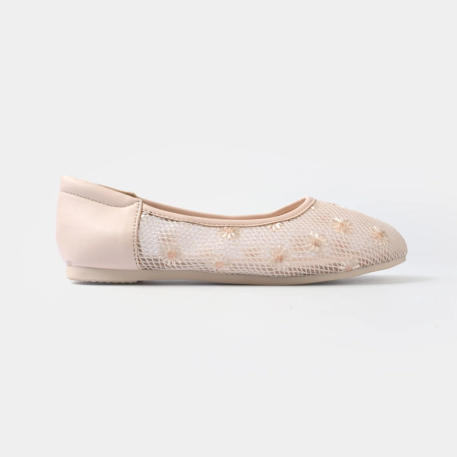 Girls Pumps BS-044-Fawn - Image 4