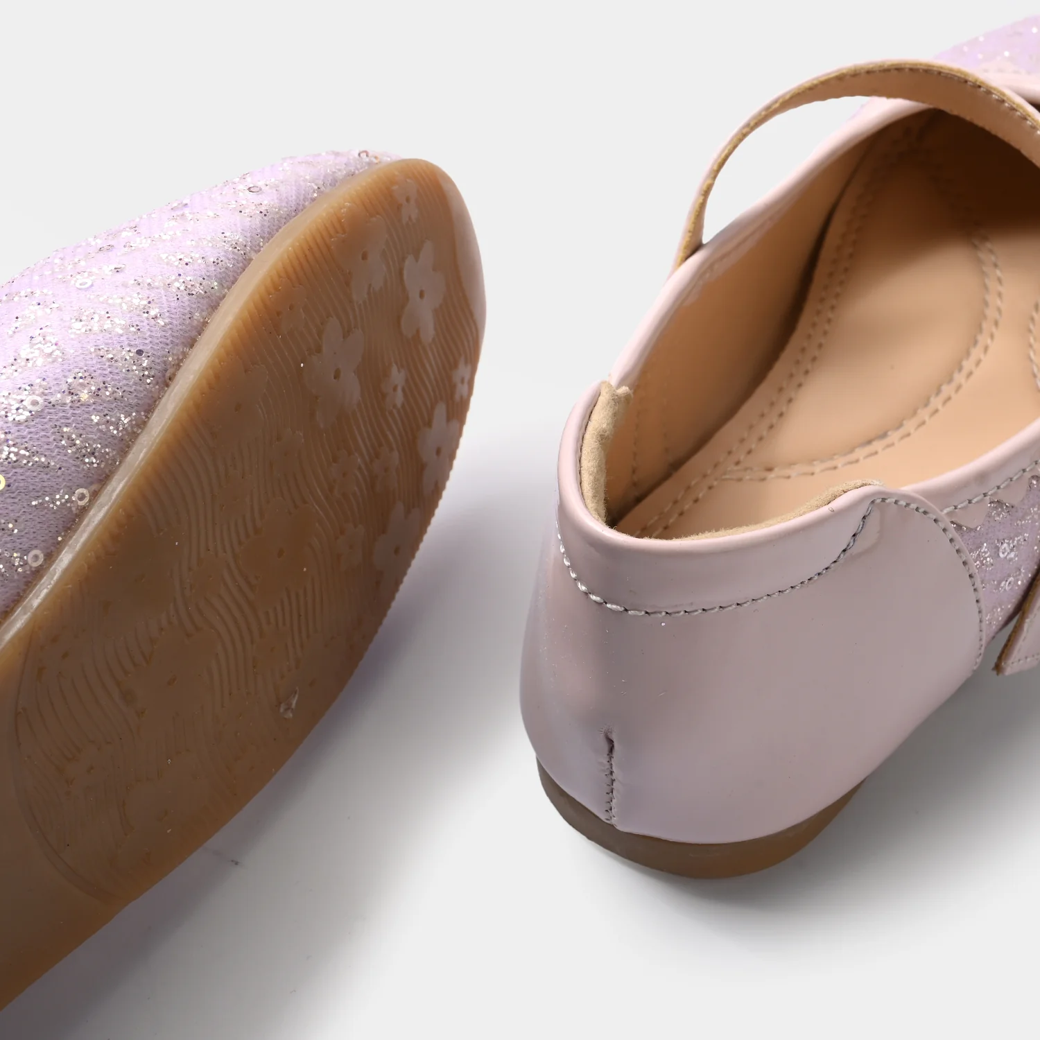 Girls Pumps BS-045-Pink - Image 2