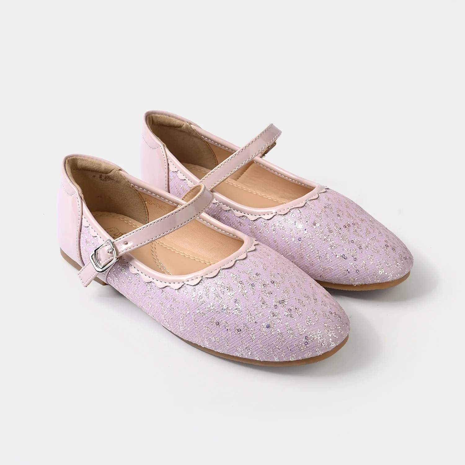 Girls Pumps BS-045-Pink - Image 4