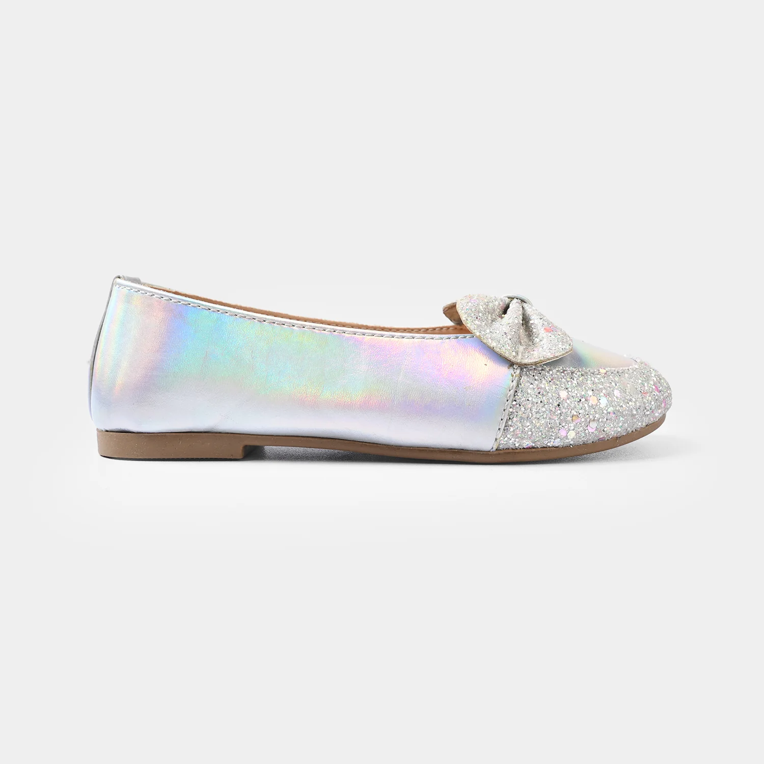Girls Pumps BS-07-SILVER - Image 4