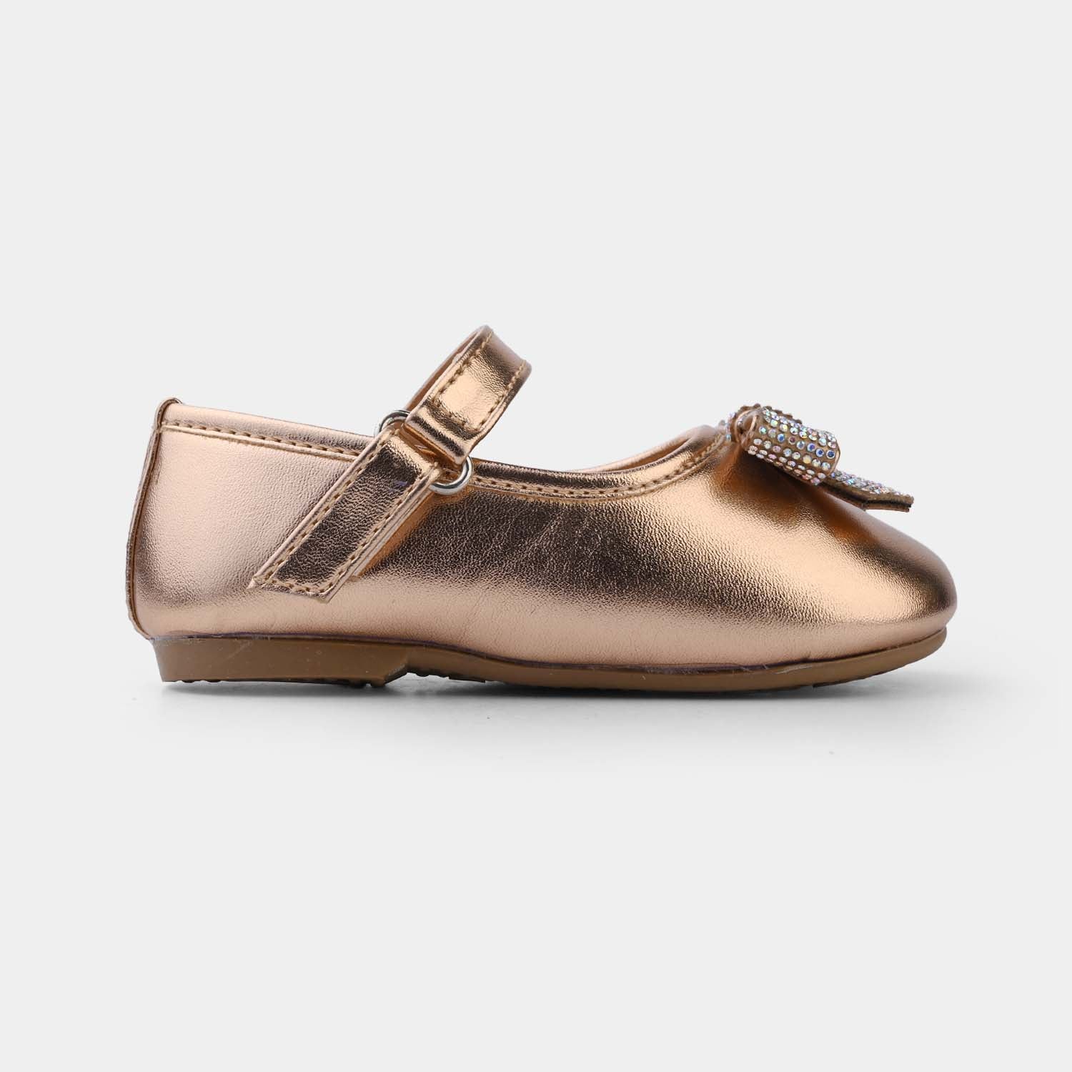 Girls Pumps ES-10-CHAMPAGNE - Image 4