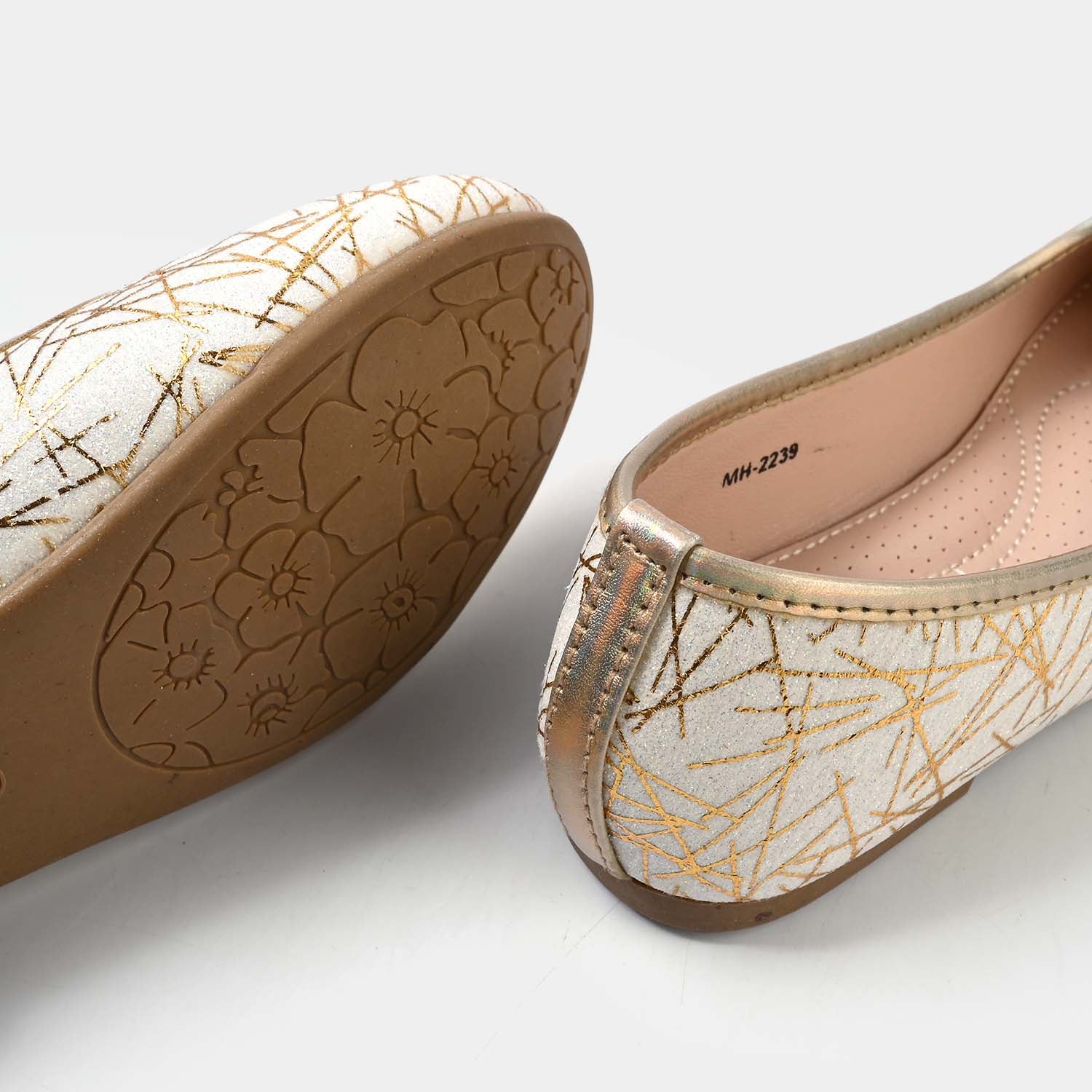 Girls Pumps MH-2239-GOLDEN - Image 2