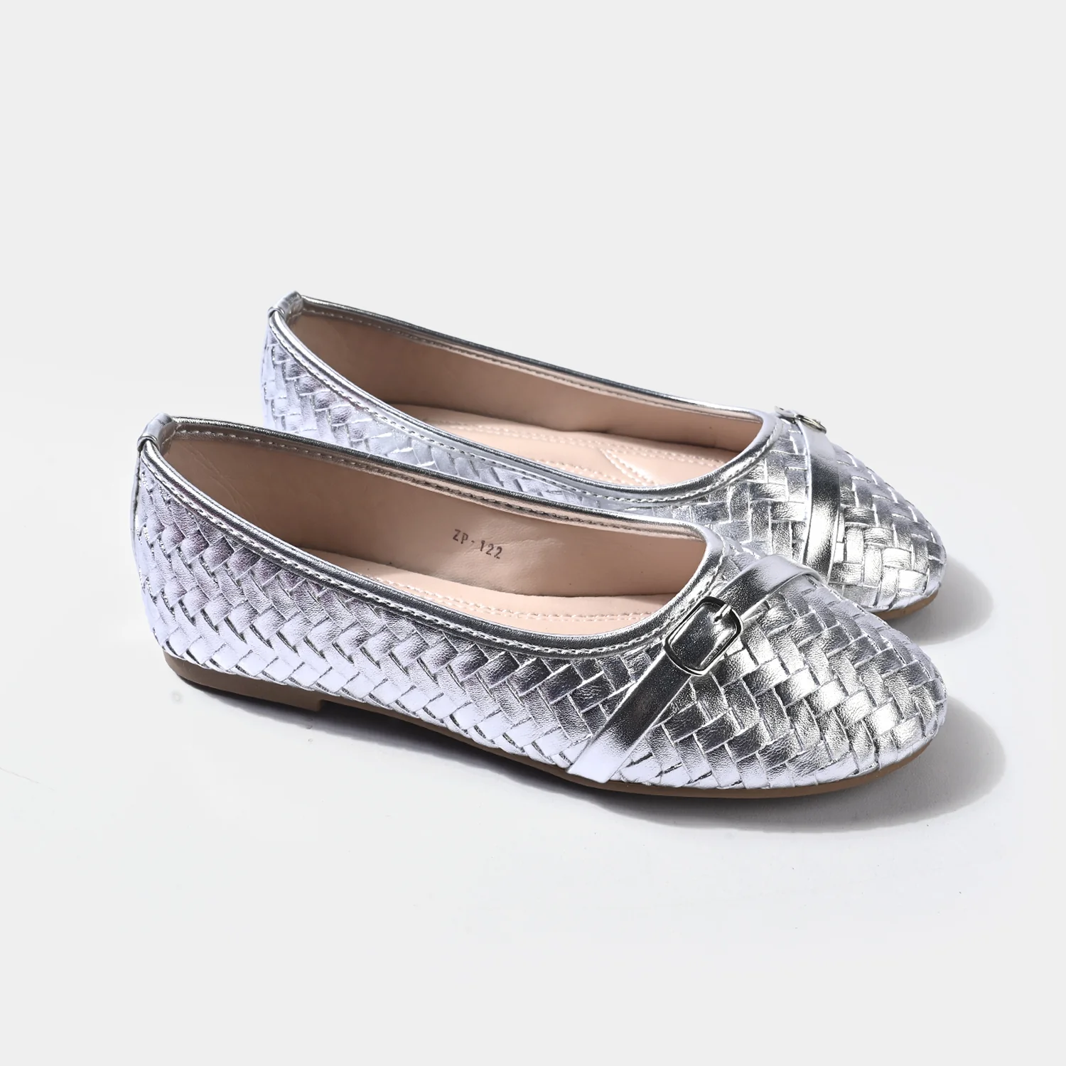 Girls Pumps ZP-122-SILVER - Image 4
