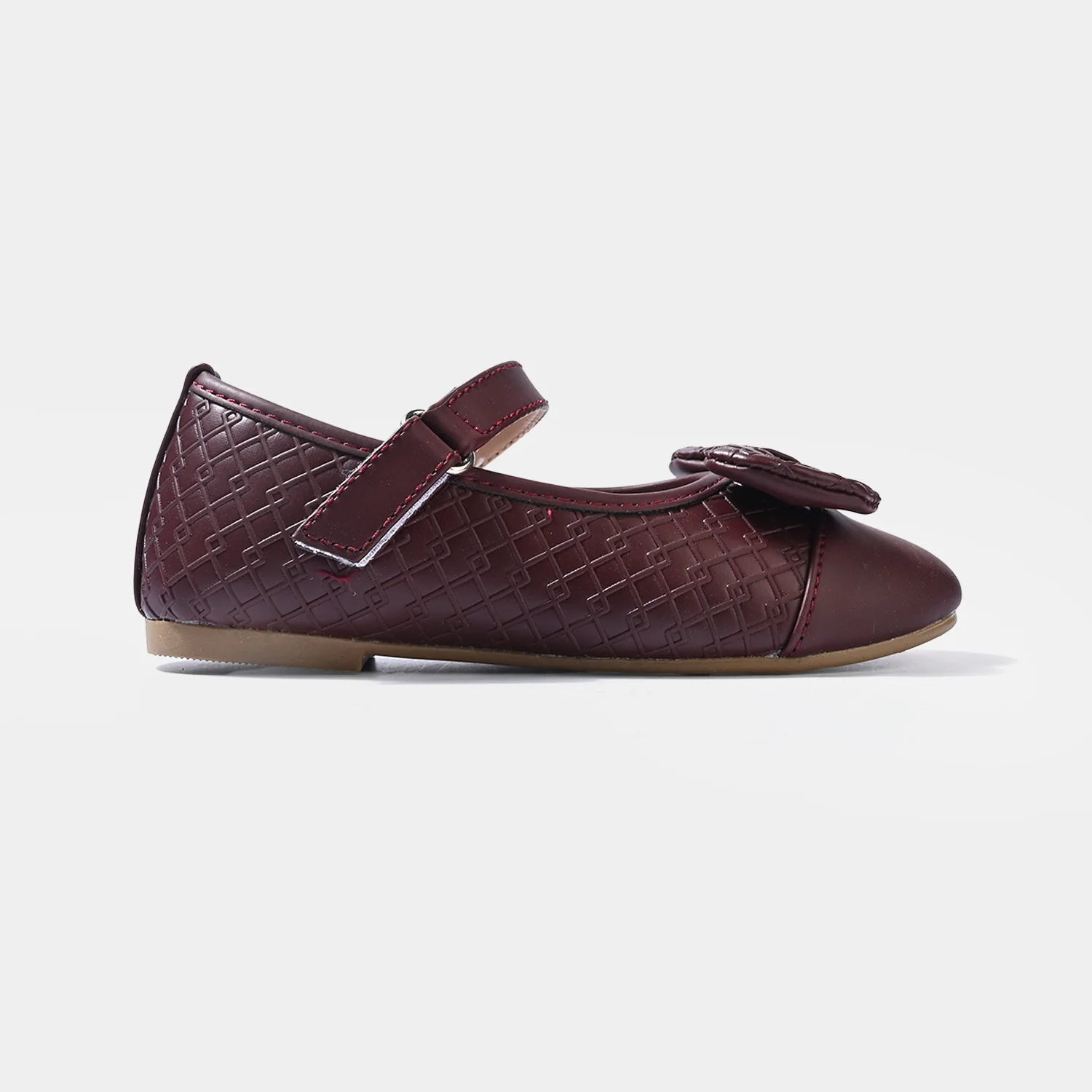 Girls Pumps ZP-133-MAROON - Image 4