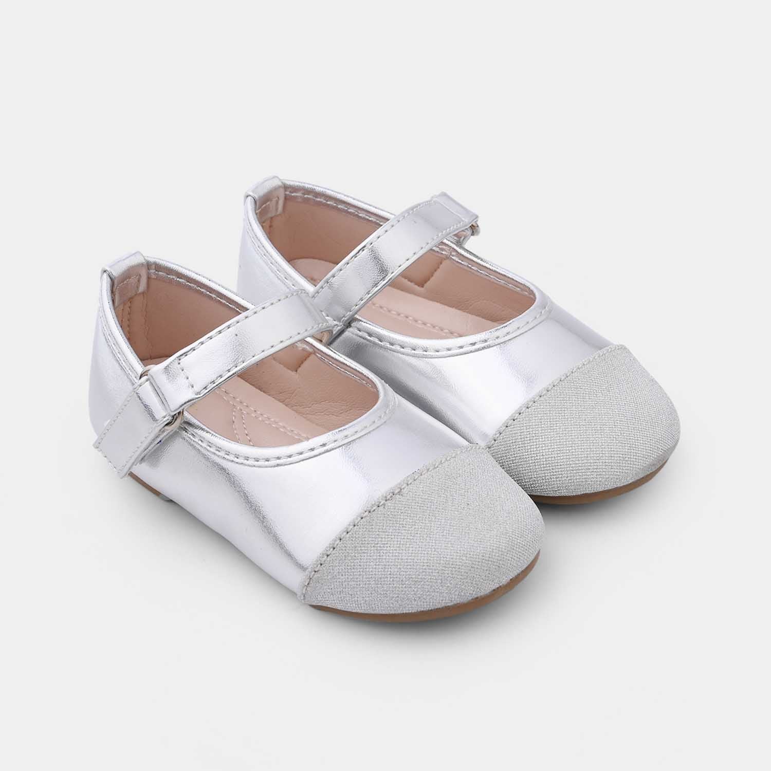 Girls Pumps ZP-151-SILVER - Image 3