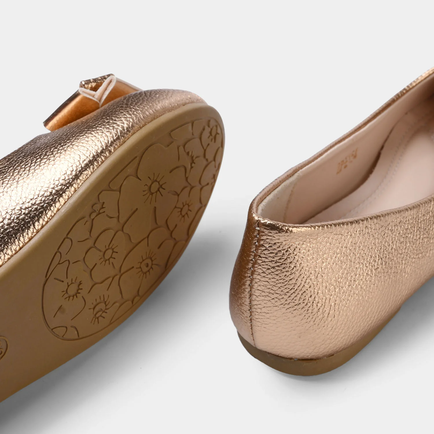 Girls Pumps ZP-154-CHAMPAGNE - Image 2