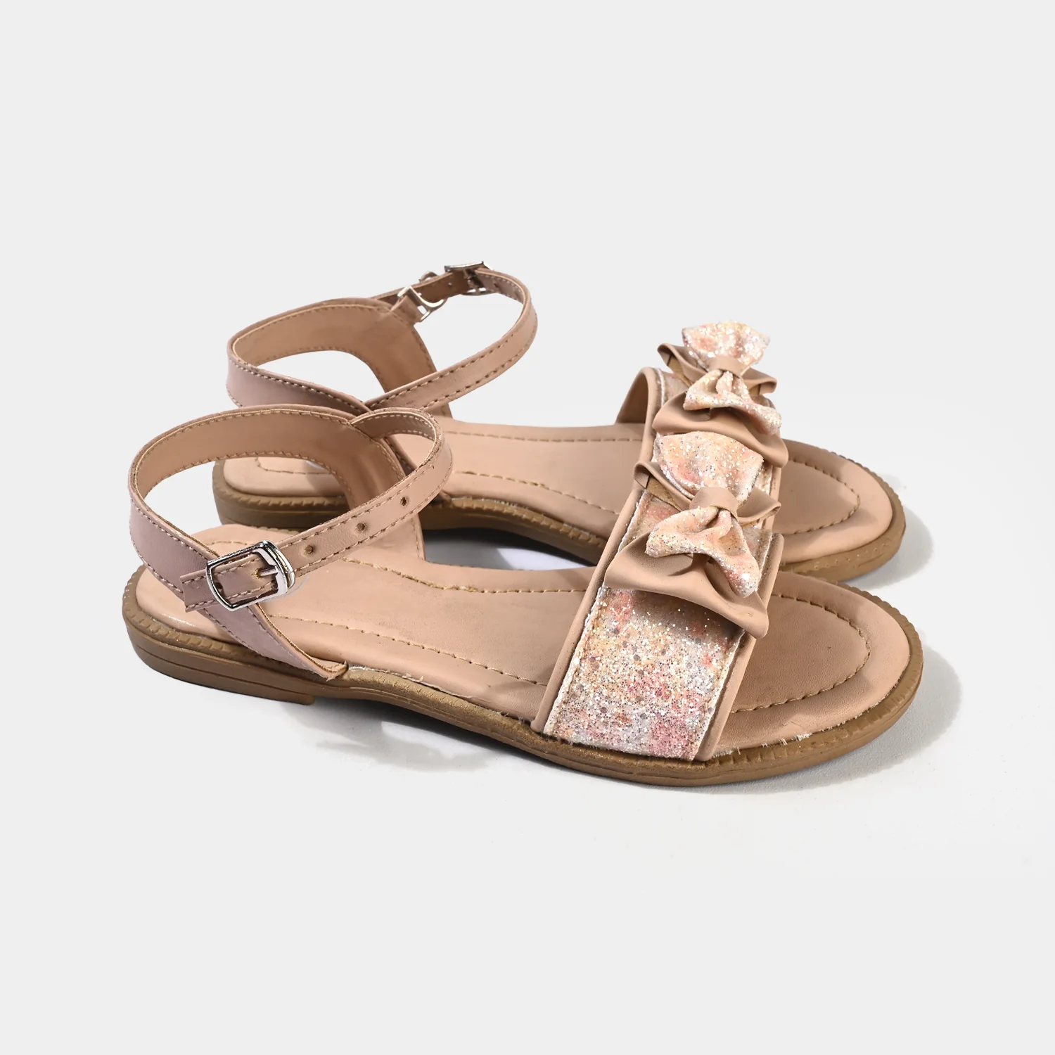 Girls Sandal 1031-18-BEIGE - Image 3