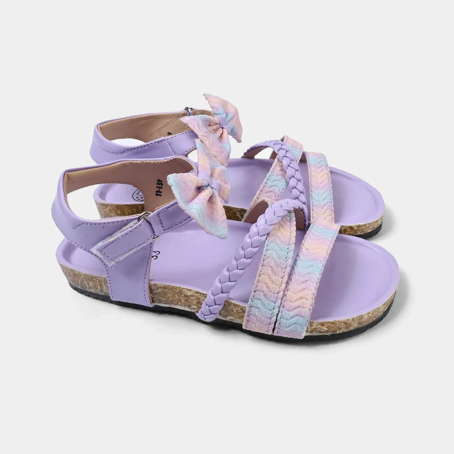 Girls Sandal 11-139-Purple - Image 3
