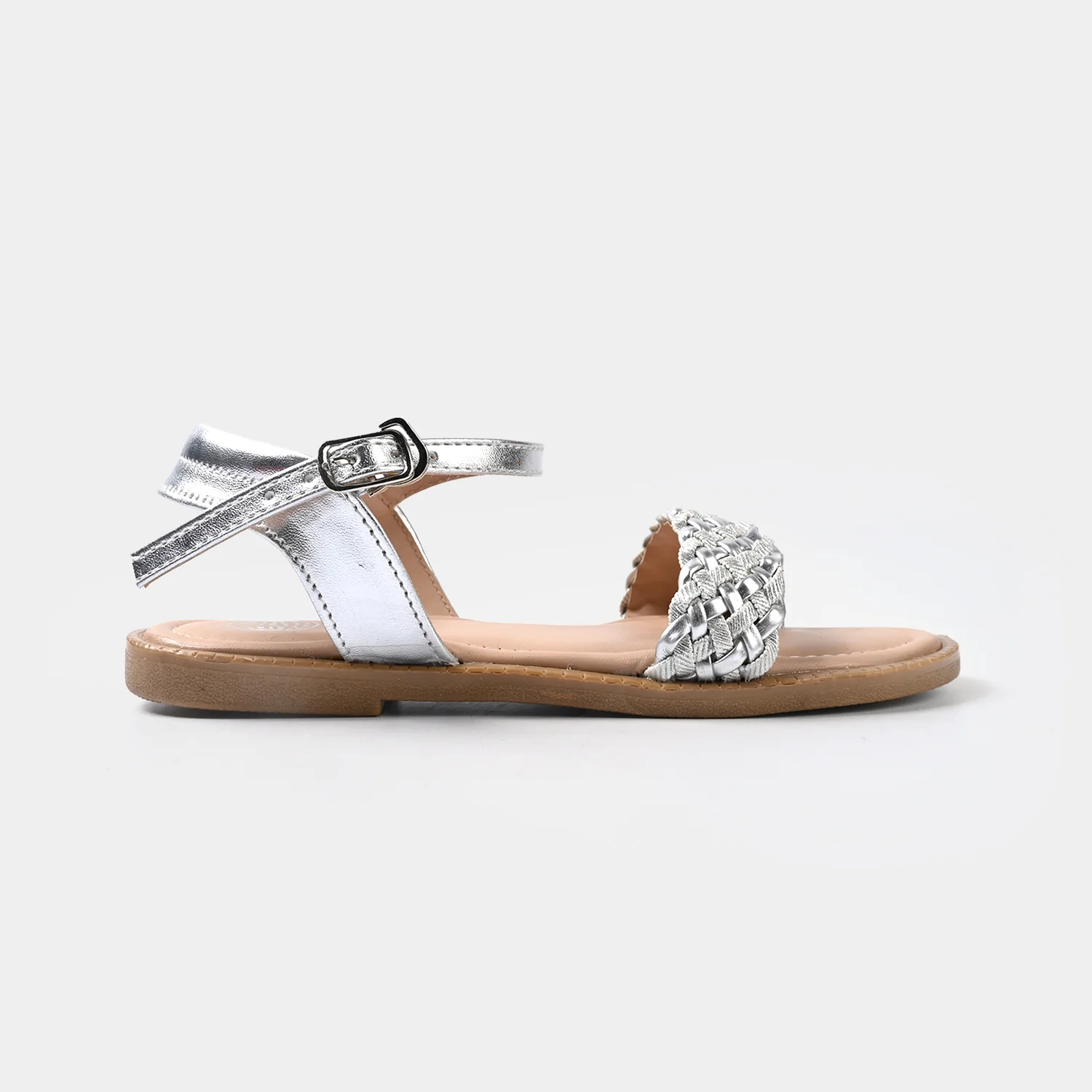 Girls Sandal 1358-SILVER - Image 4