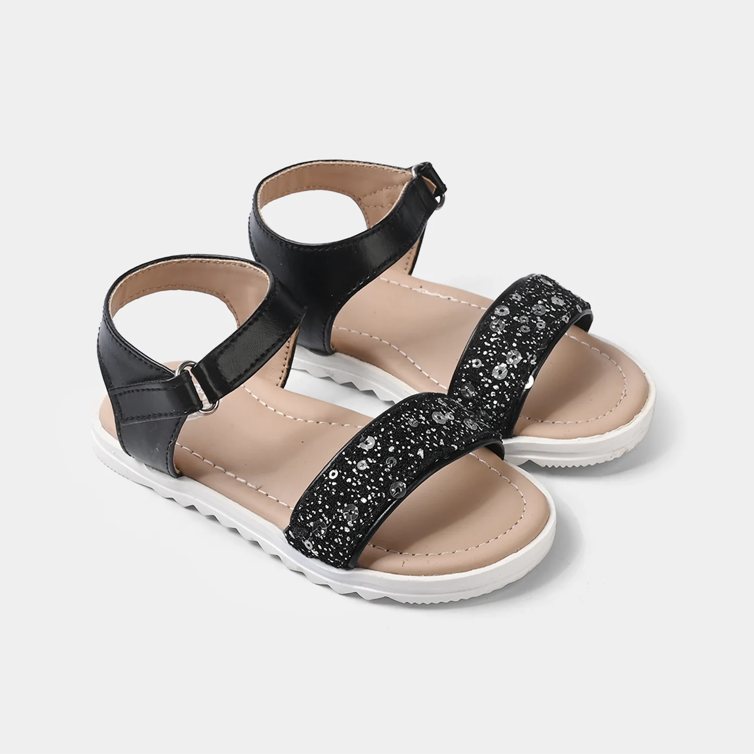 Girls Sandal 1362-BLACK - Image 3