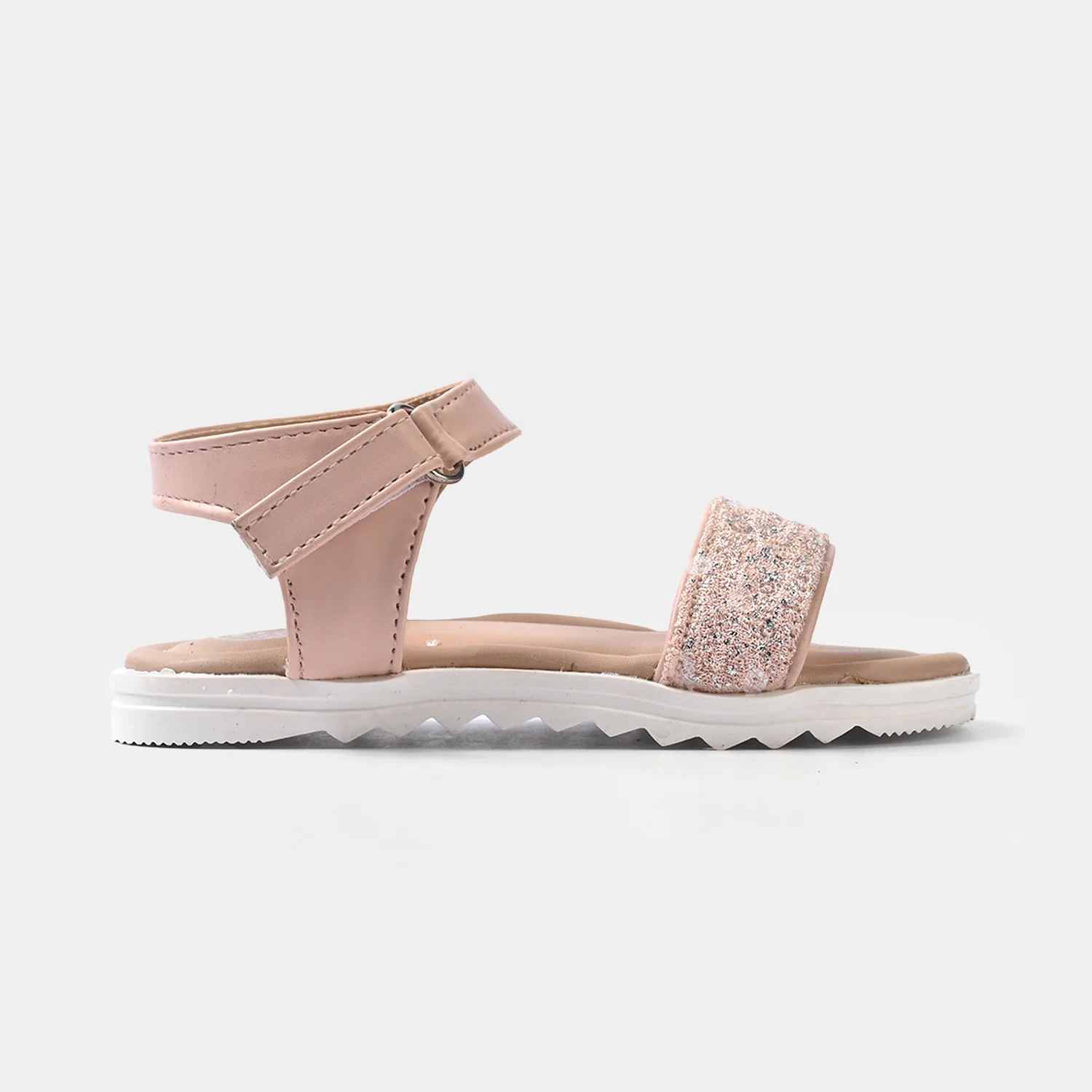 Girls Sandal 1362-Peach - Image 4