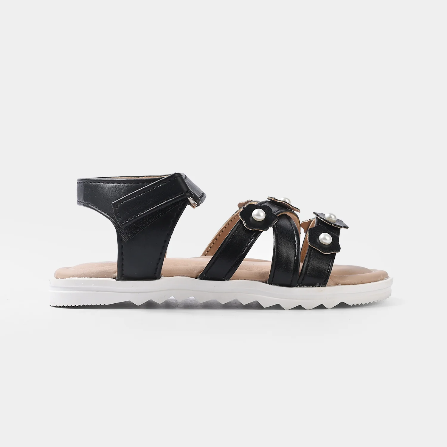 Girls Sandal 1363-BLACK - Image 4