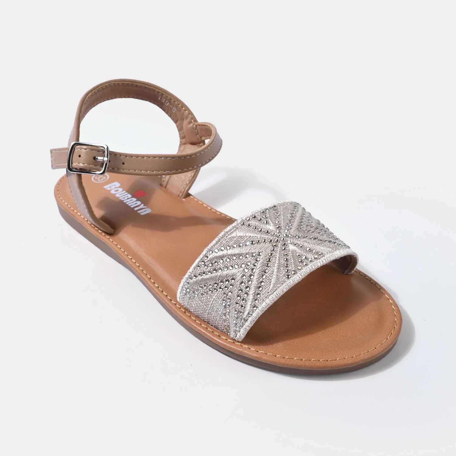 Girls Sandal 189-8-BEIGE
