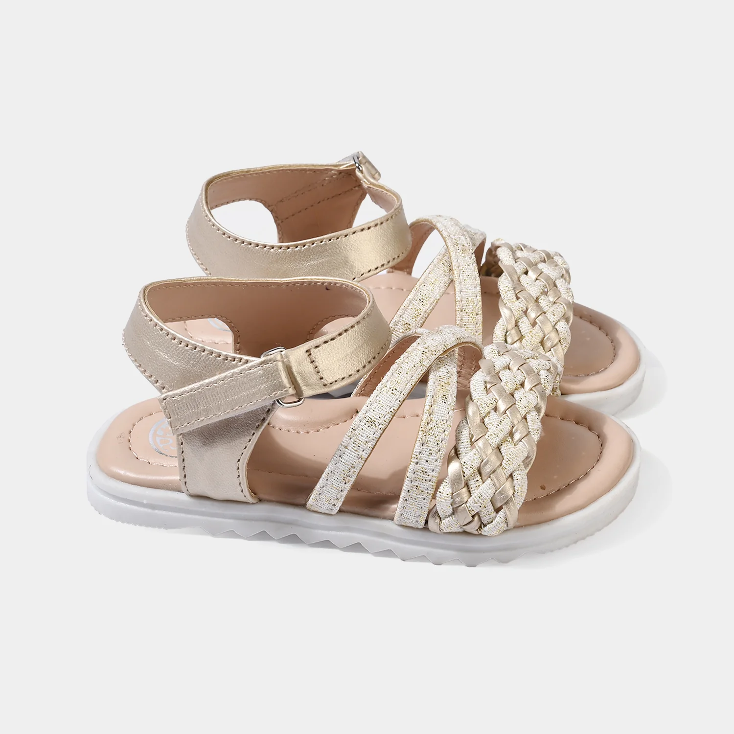 Girls Sandal 222-4-GOLDEN - Image 3