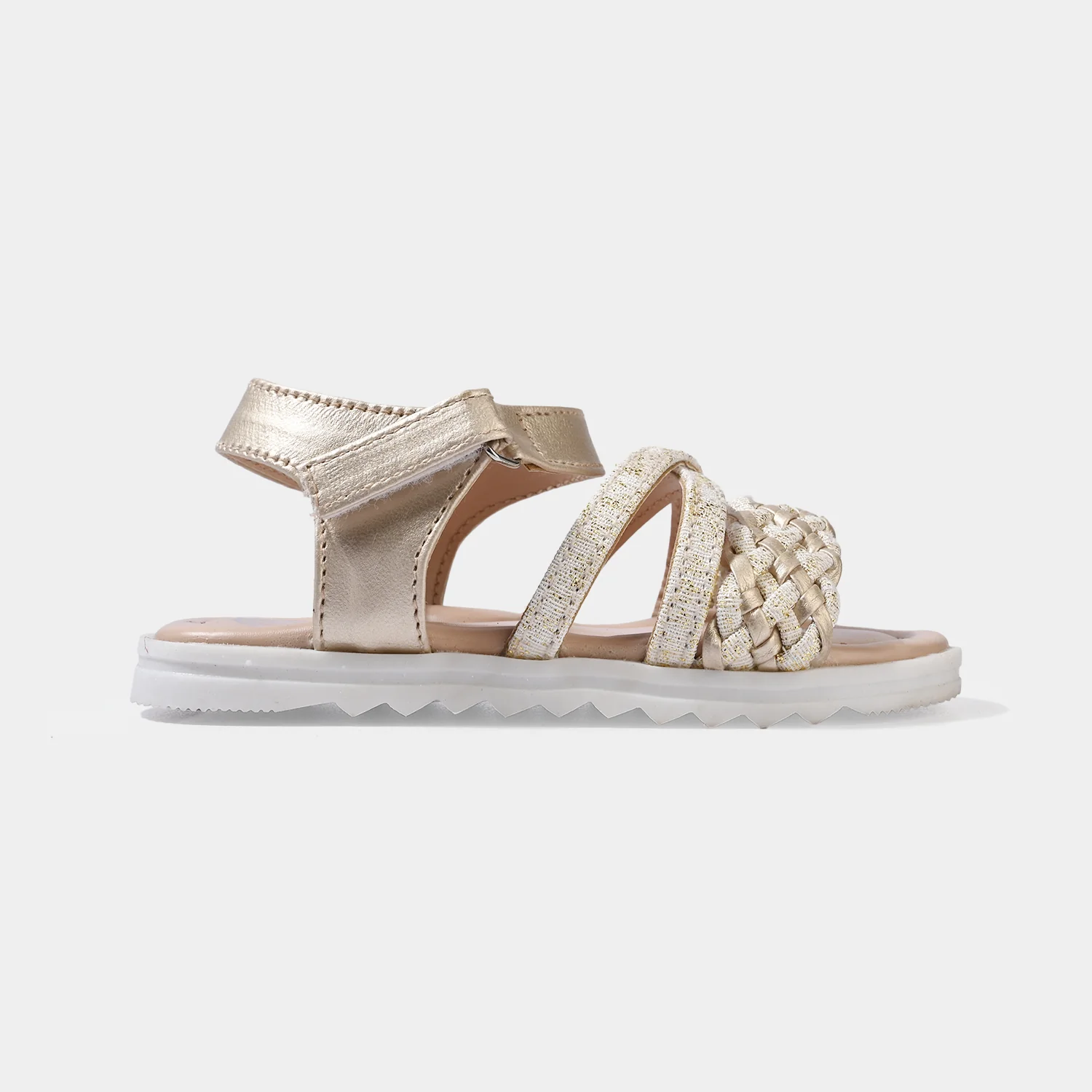 Girls Sandal 222-4-GOLDEN - Image 4