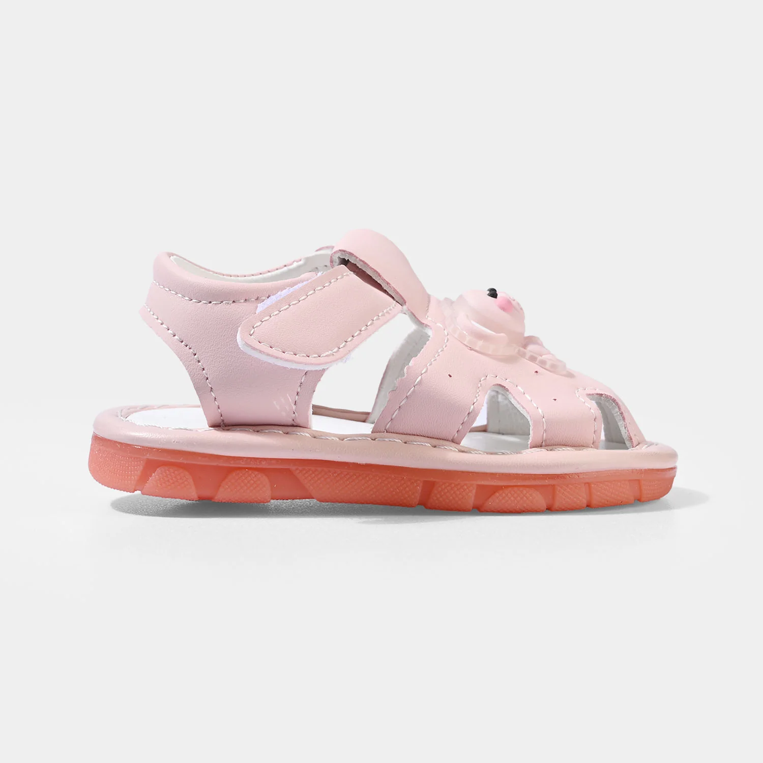 Girls Elephant Cartoon Sandals 26-3-PINK - Image 3