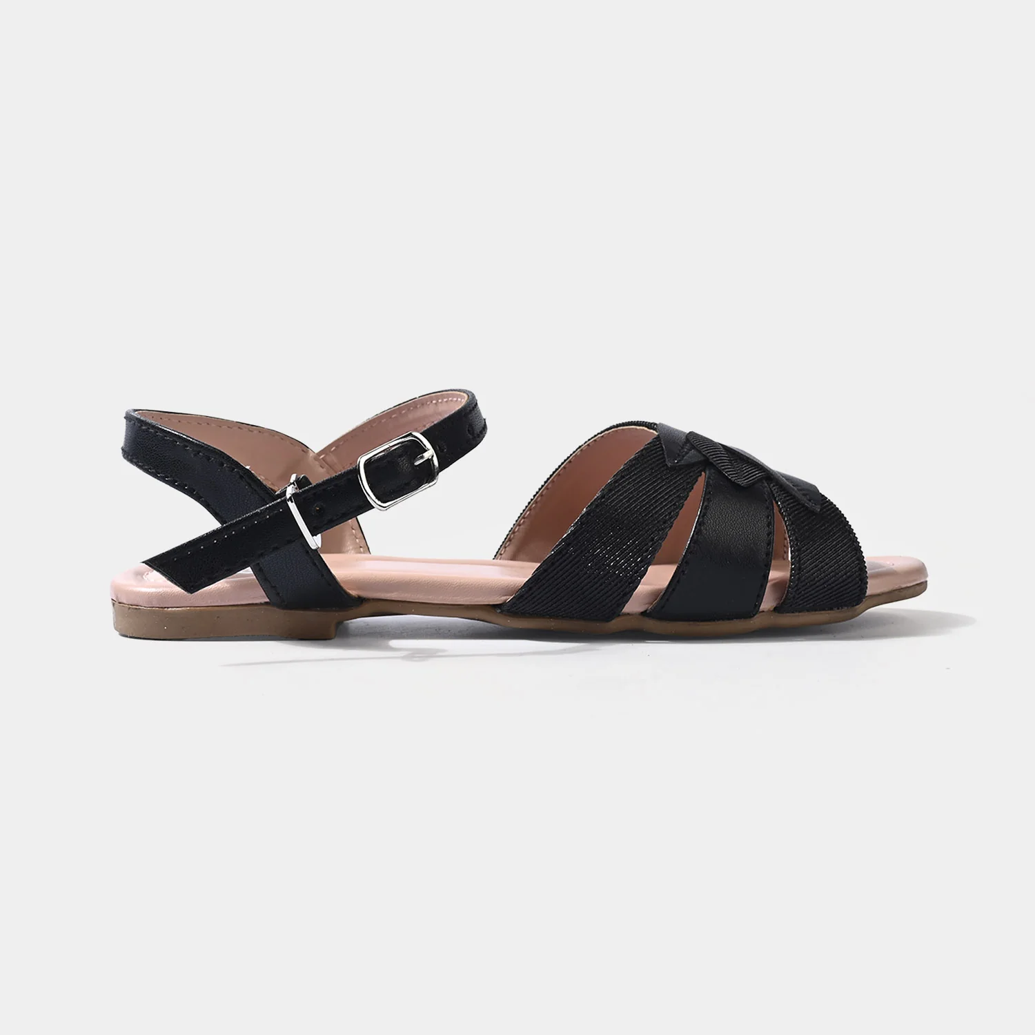 Girls Sandal 456-123-BLACK - Image 4
