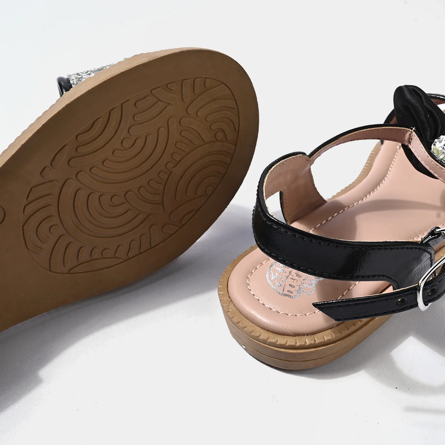 Girls Sandal 456-125-BLACK - Image 2