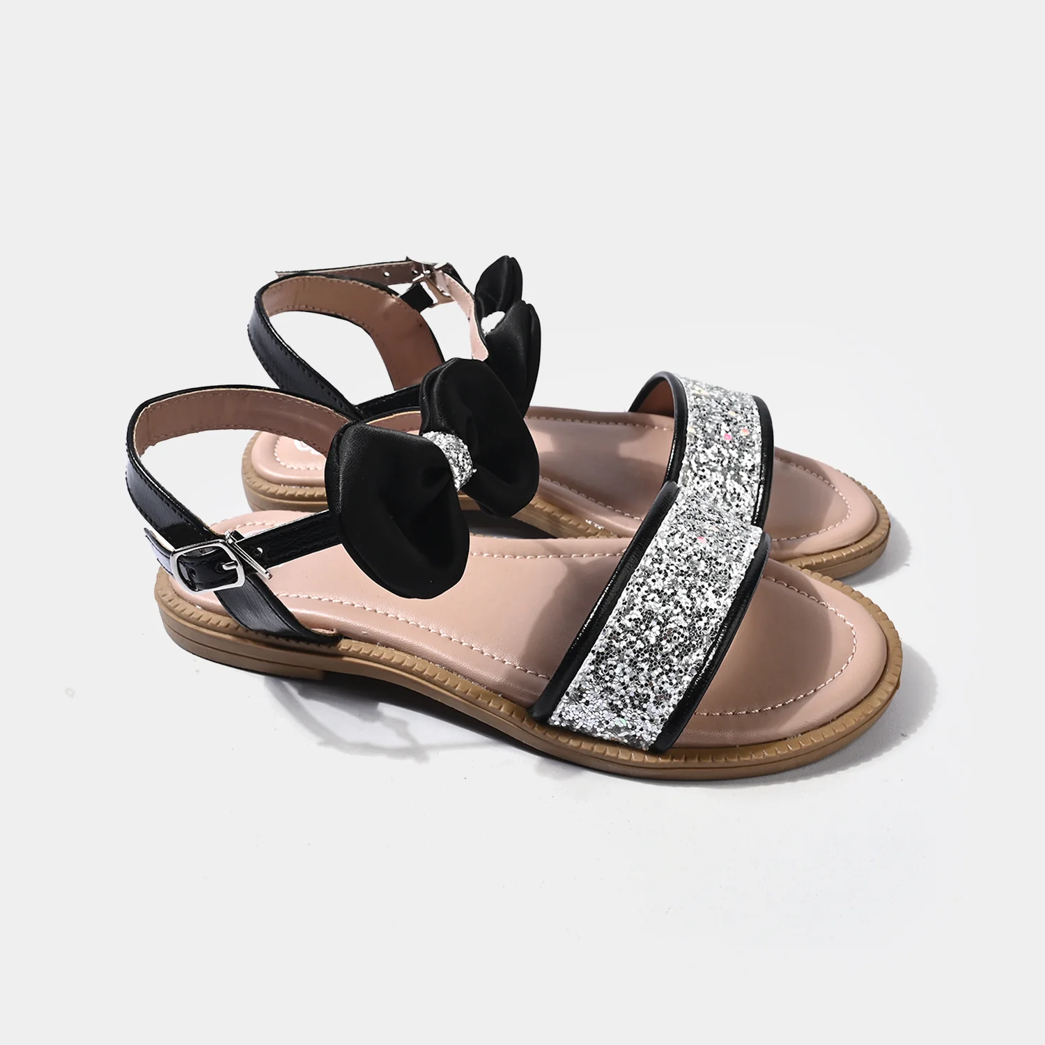 Girls Sandal 456-125-BLACK - Image 3
