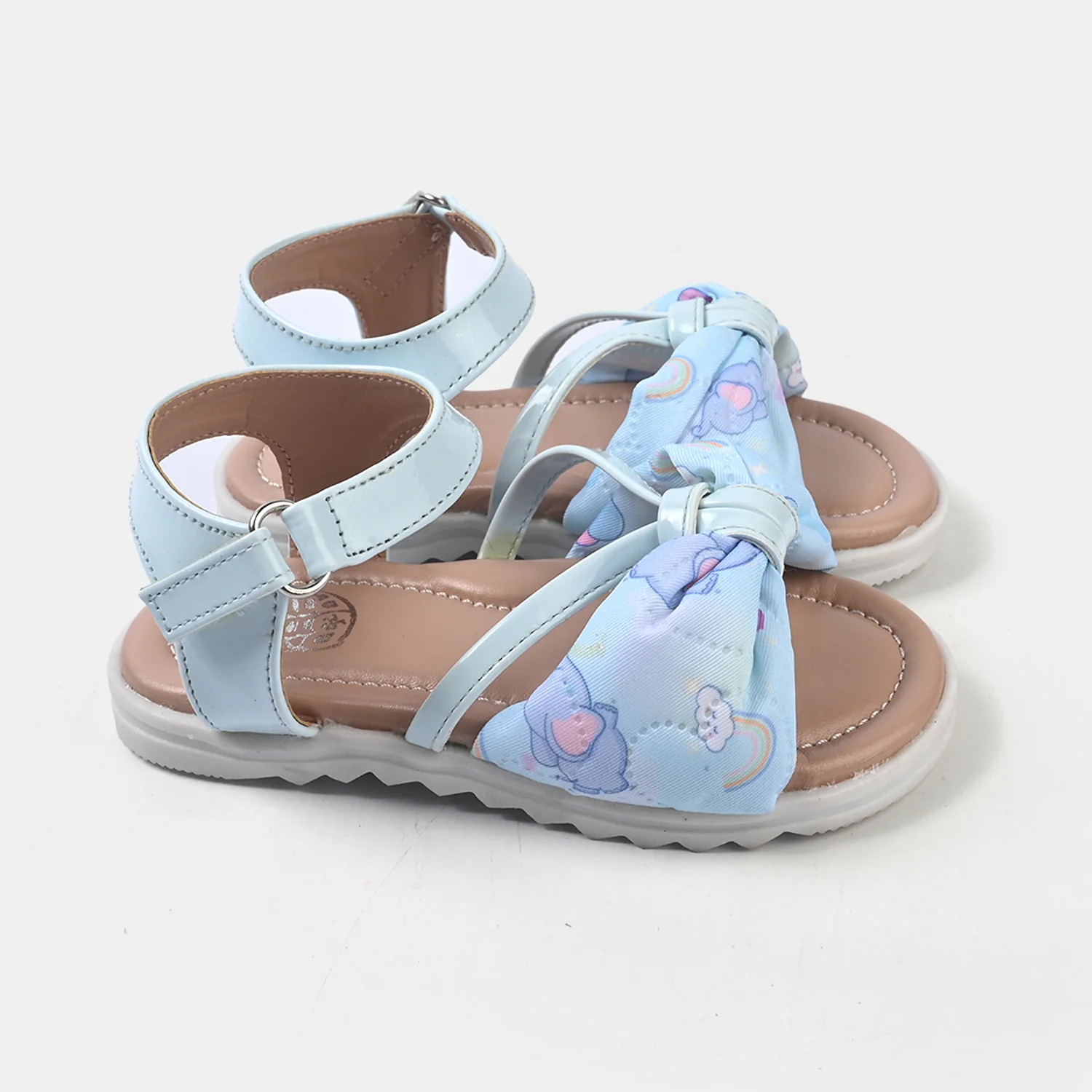 Girls Sandal 456-129-Blue - Image 3