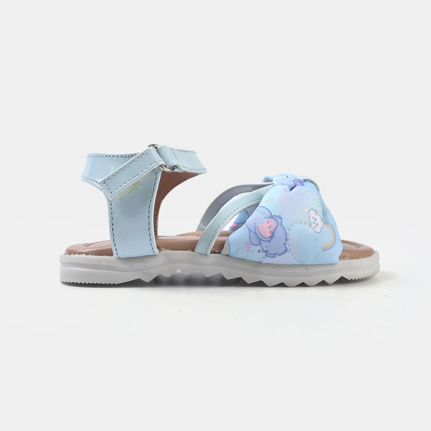Girls Sandal 456-129-Blue - Image 4